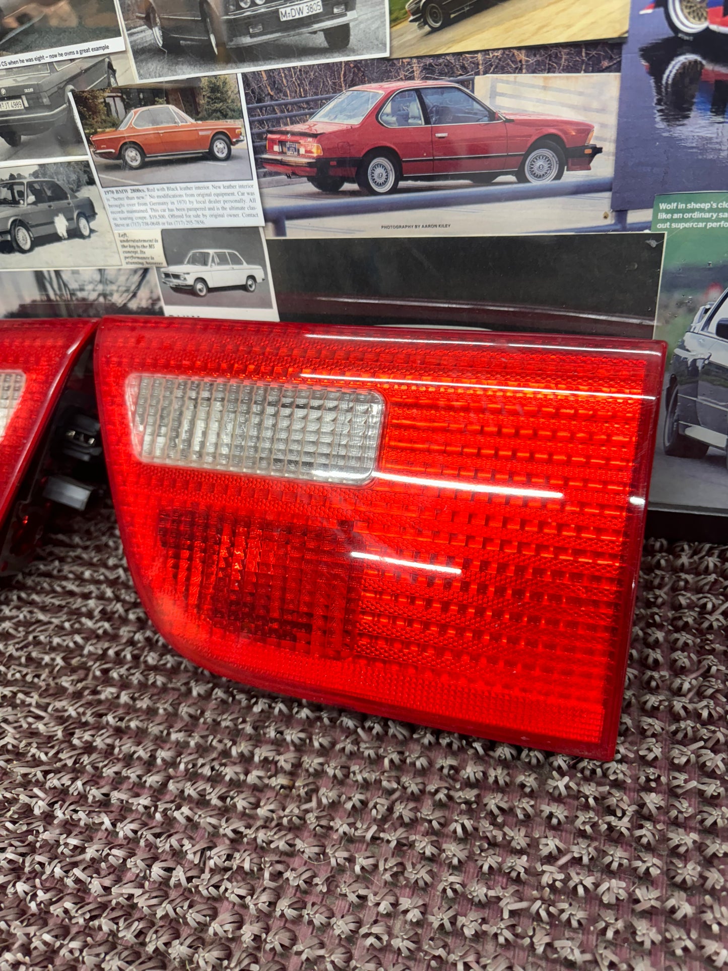 BMW E53 X5 2000-2003 Rear Inner Trunk Taillight OEM Set
