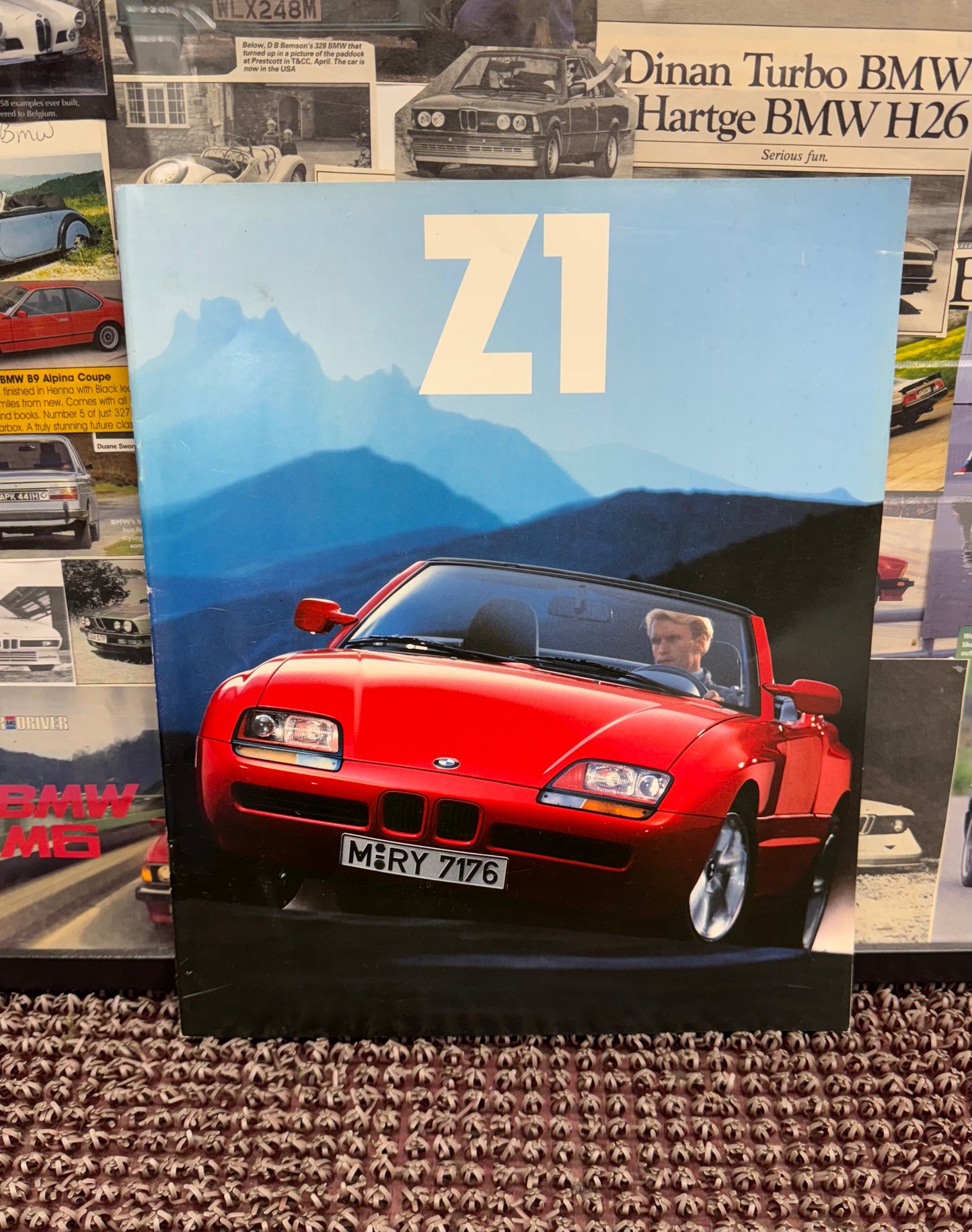 BMW Z1 1990 Booklet