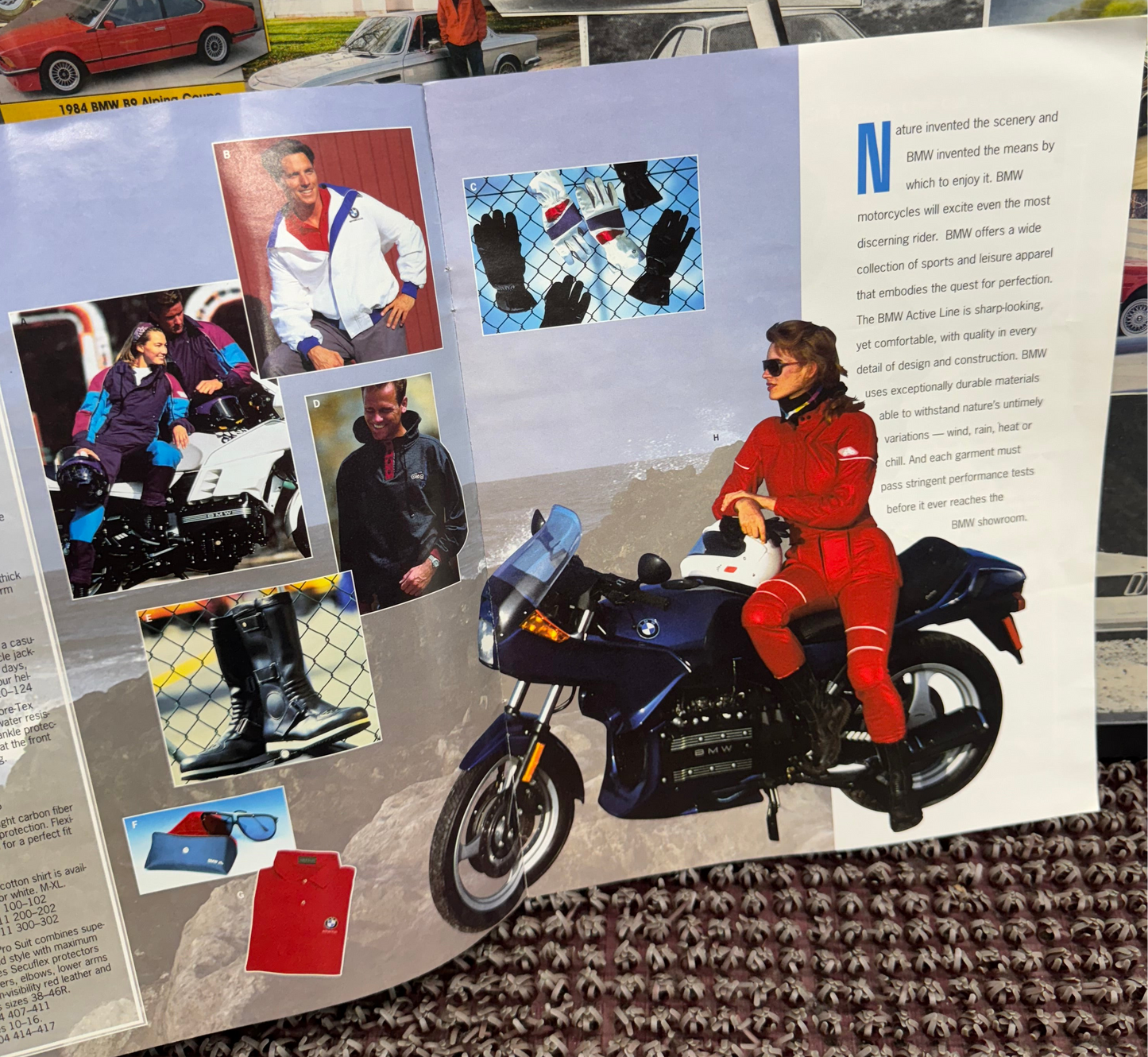 BMW Motorcycles 1992 Next Adventure Booklet