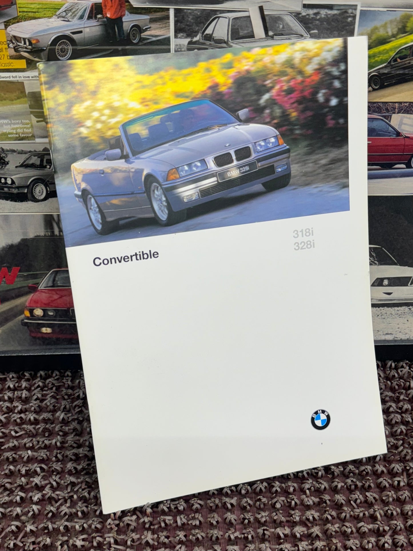 BMW E36 318i 328i Convertible 1996 Booklet