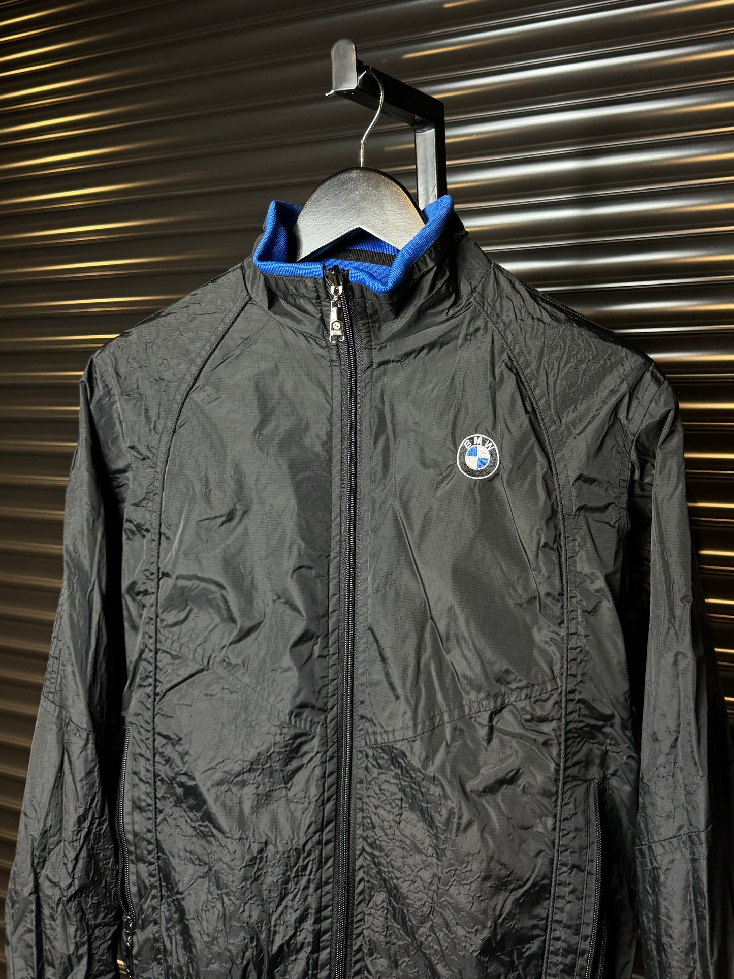 Vintage BMW Zip Up Light Jacket - XL