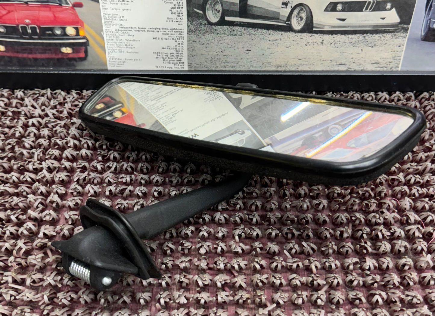 BMW E28 Interior Rearview Mirror