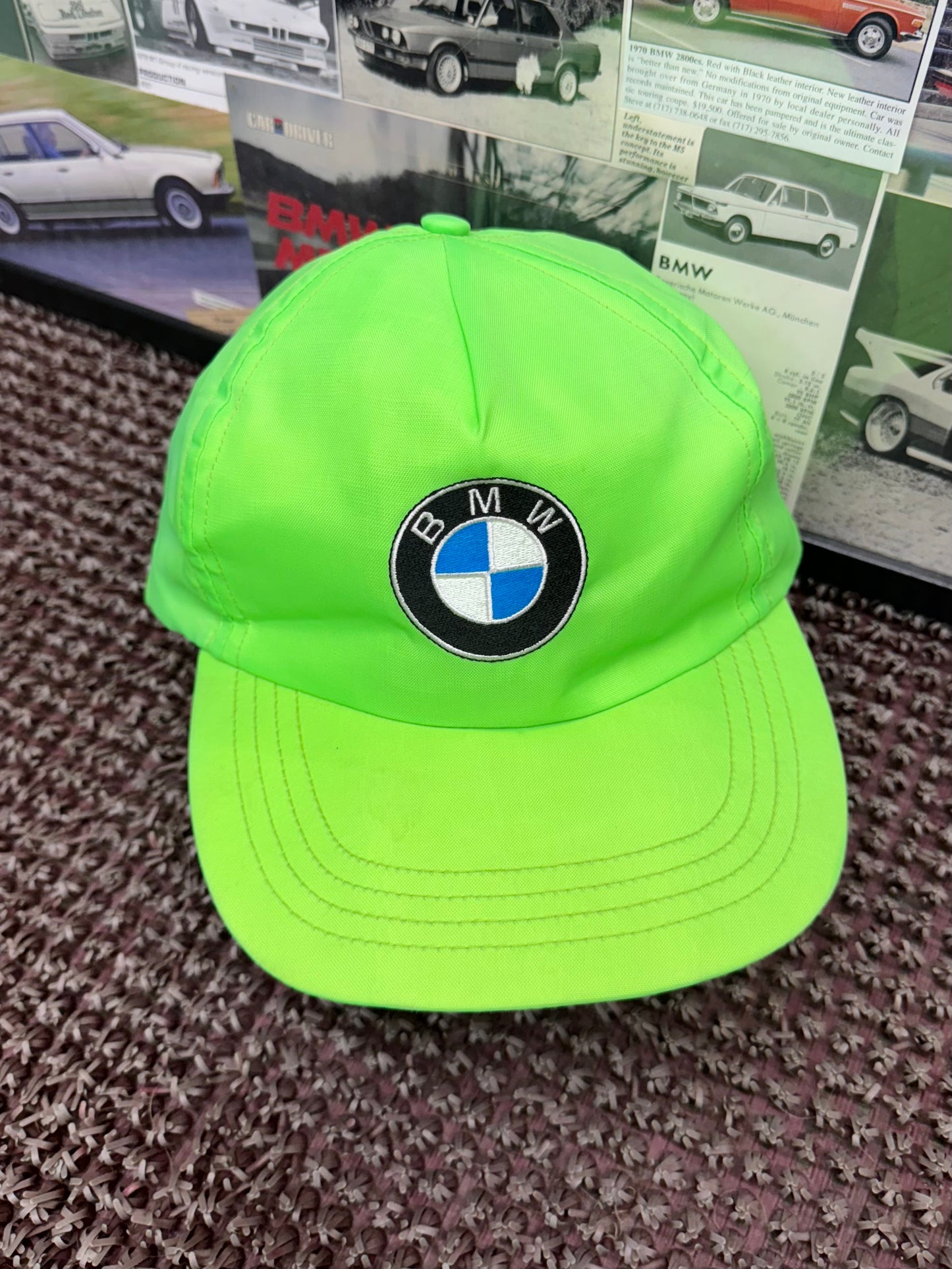 Vintage BMW Roundel Green Hat