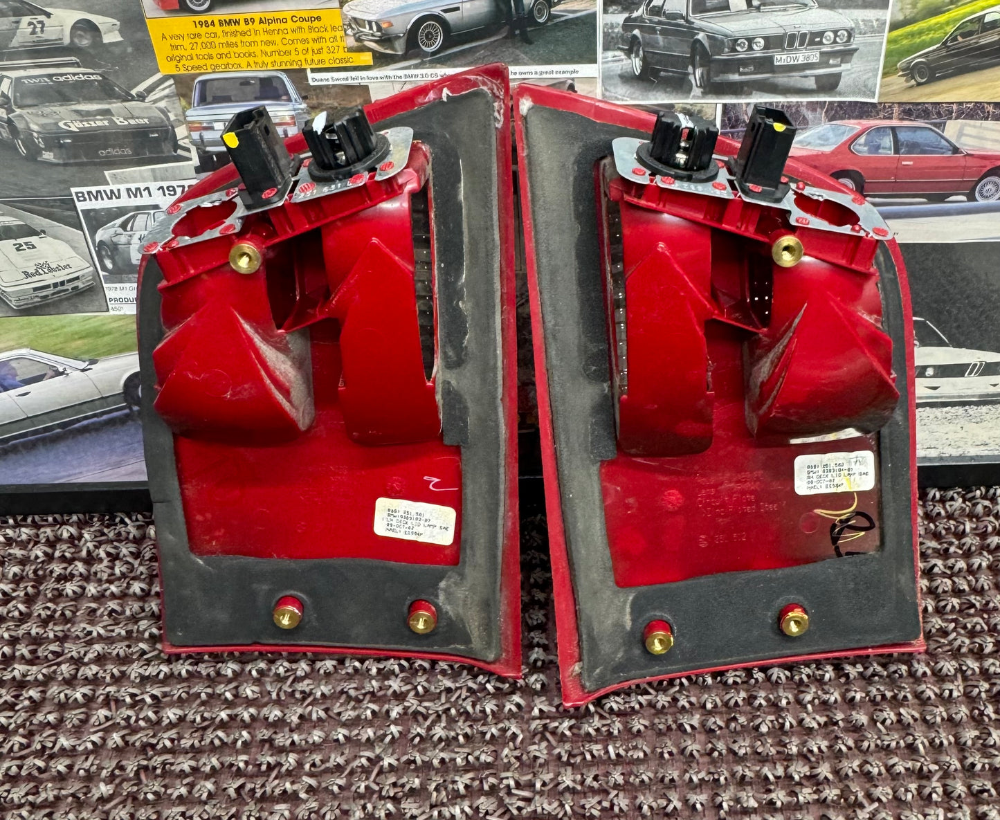 BMW E53 X5 2000-2003 Rear Inner Trunk Taillight OEM Set