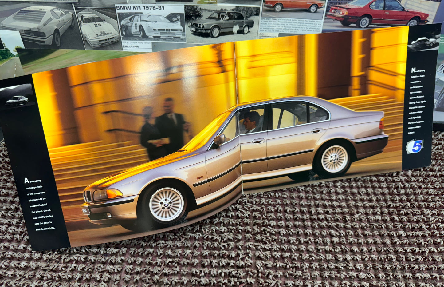 BMW E39 5-Series 1997 Booklet