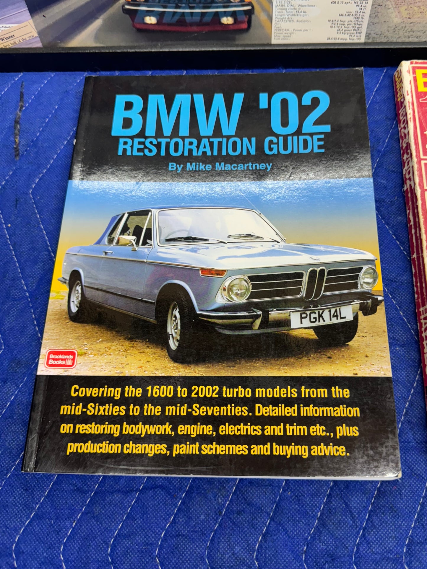 E10/2002 Haynes Workshop Manual & Restoration Guide Books