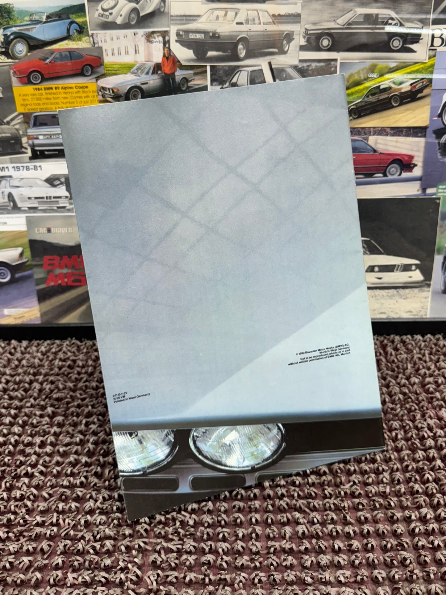 BMW “The Ultimate Driving Machine” 1981 20-Page Booklet