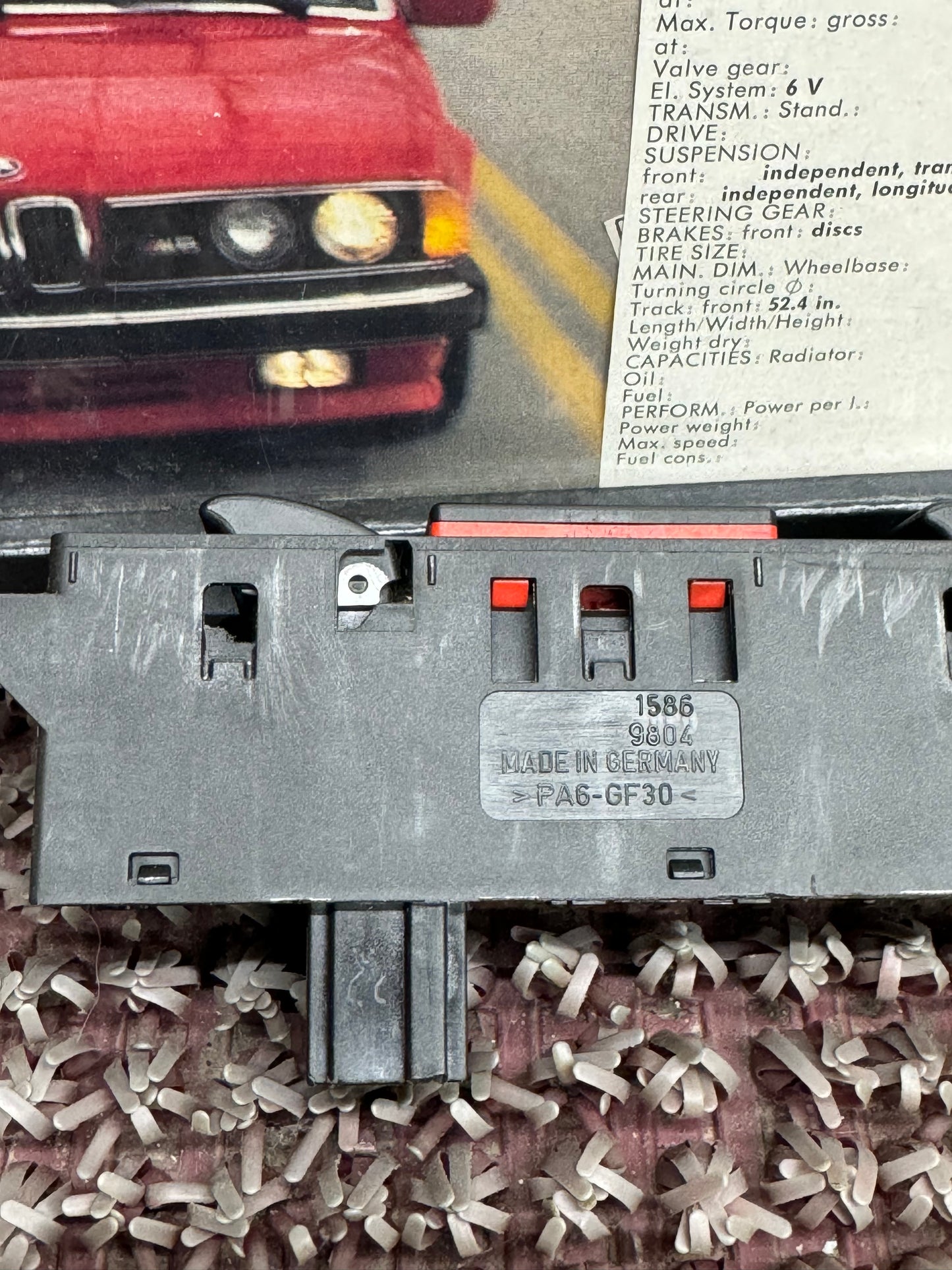 BMW E46 Sedan Window Switch Left 6902184