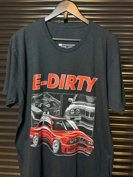 BMW E30 “E-DIRTY” Tee - XL