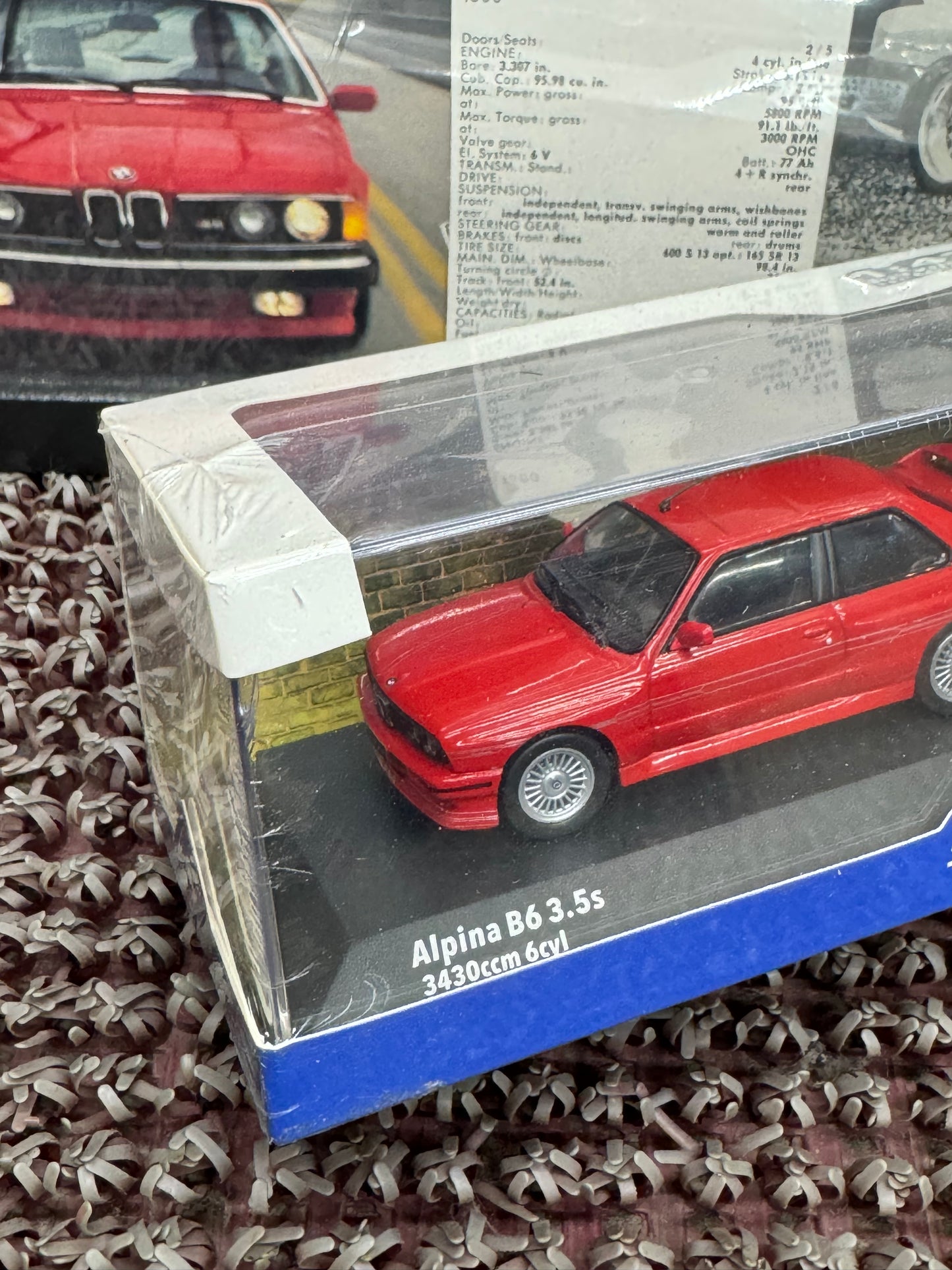 BMW E30 Alpina B6 3.5s Solido 1/43 Scale