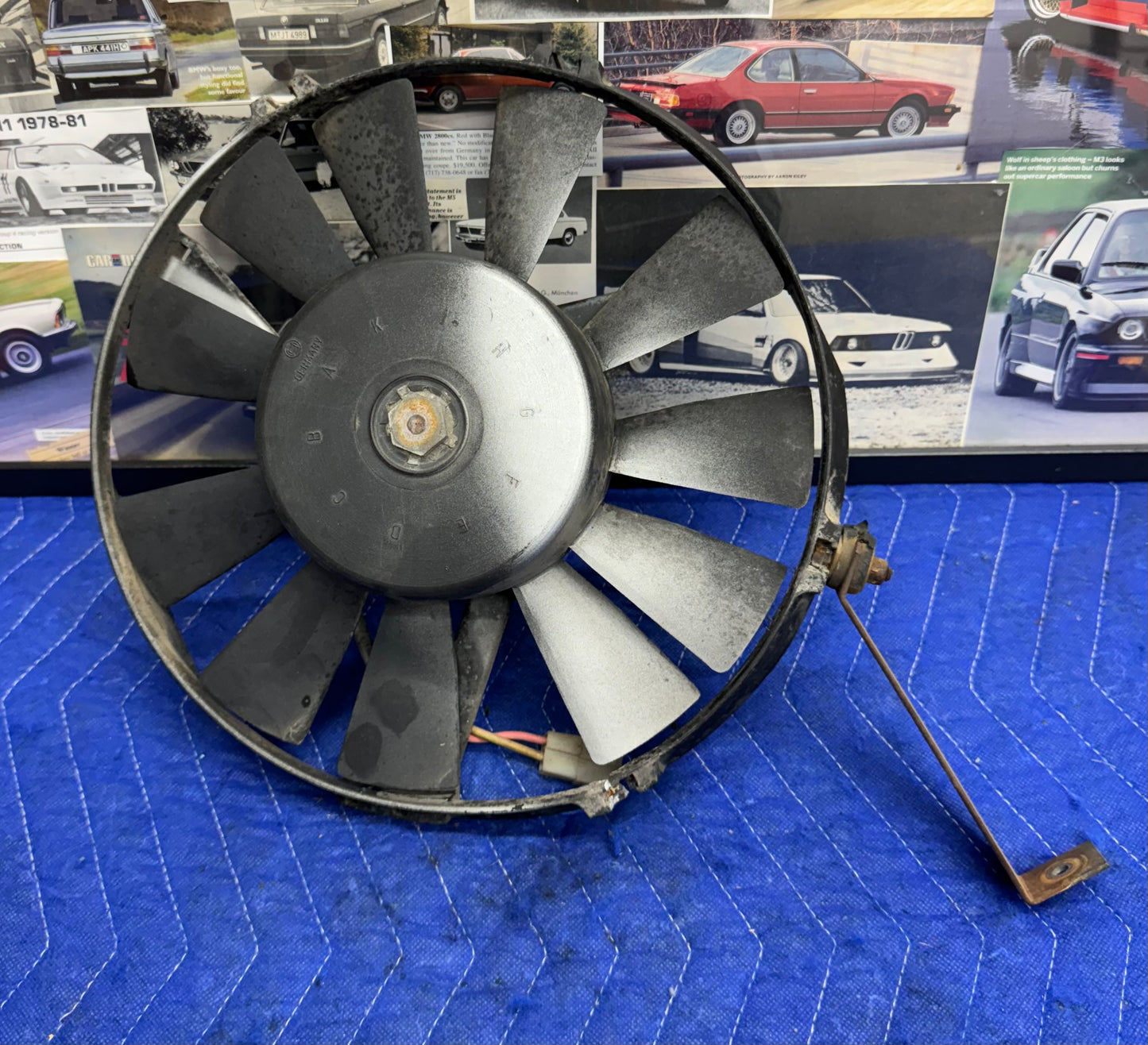 BMW OEM Electric AC Condenser Fan