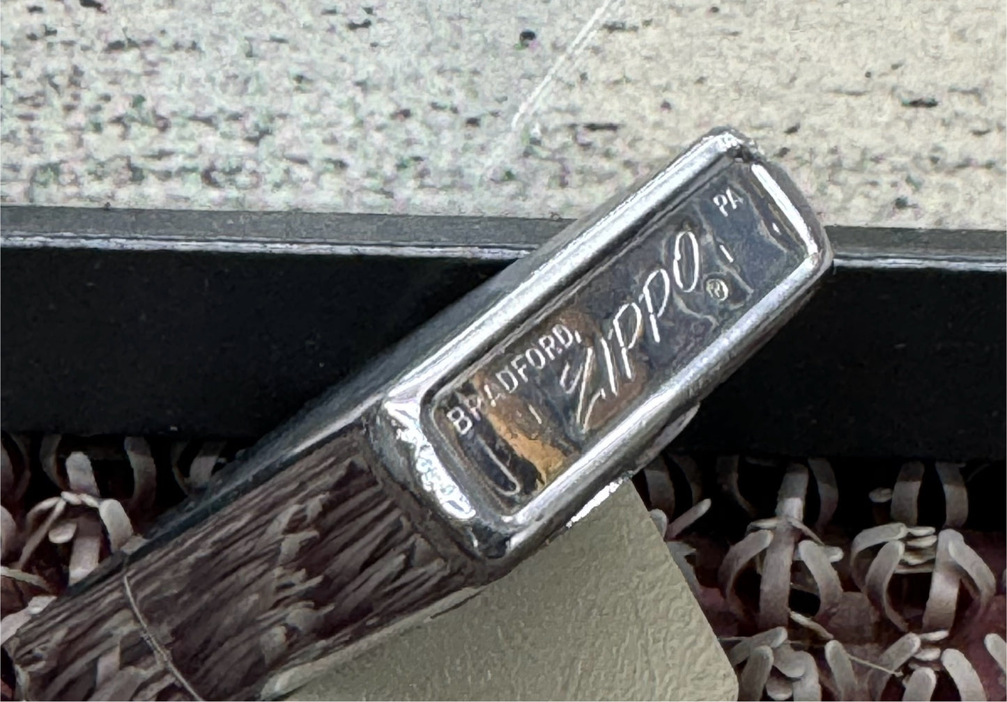 Vintage 1972 BMW Roundel Zippo Lighter
