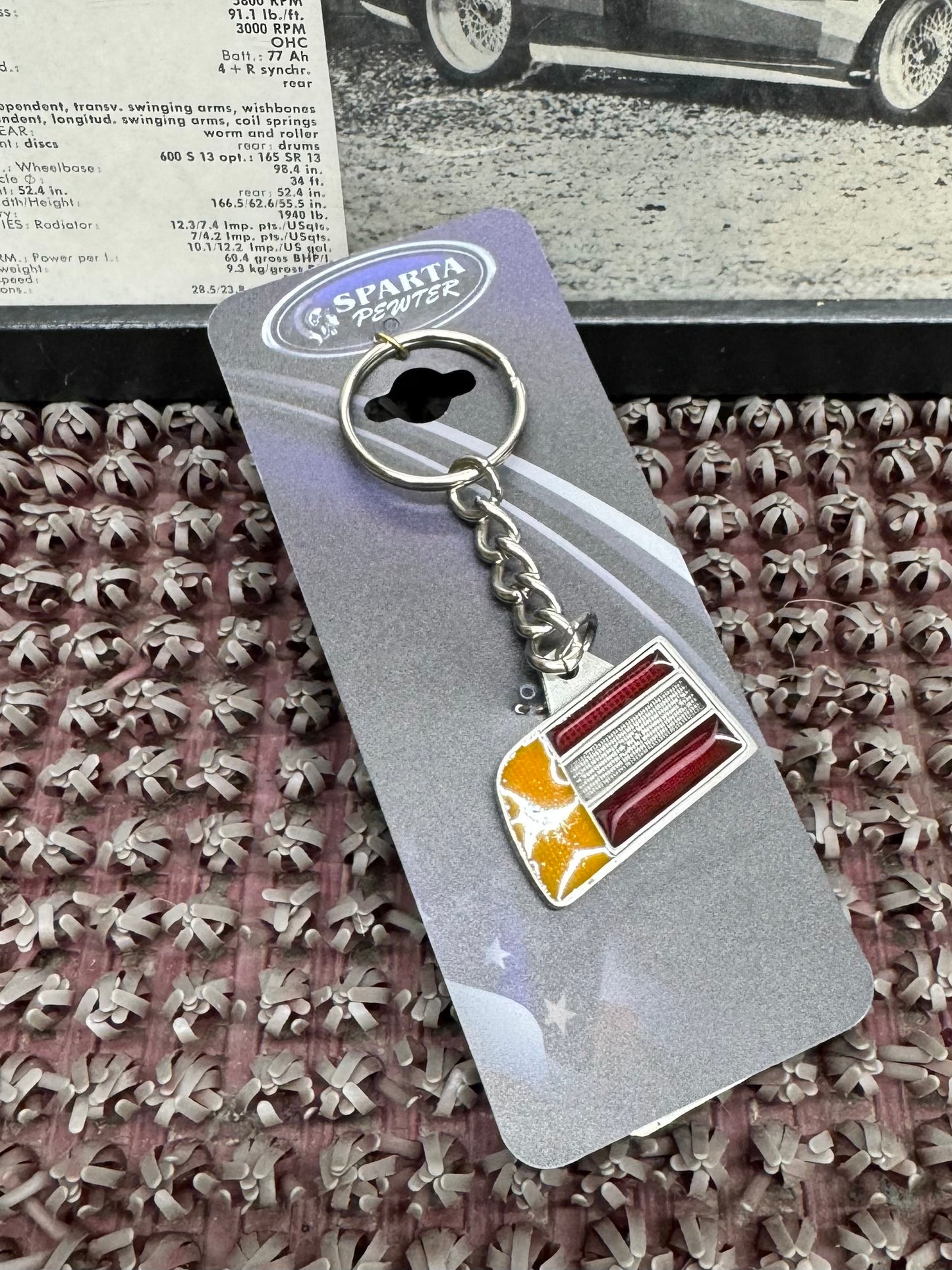 BMW E10 2002 Tailight CCA Foundation Keychain - New