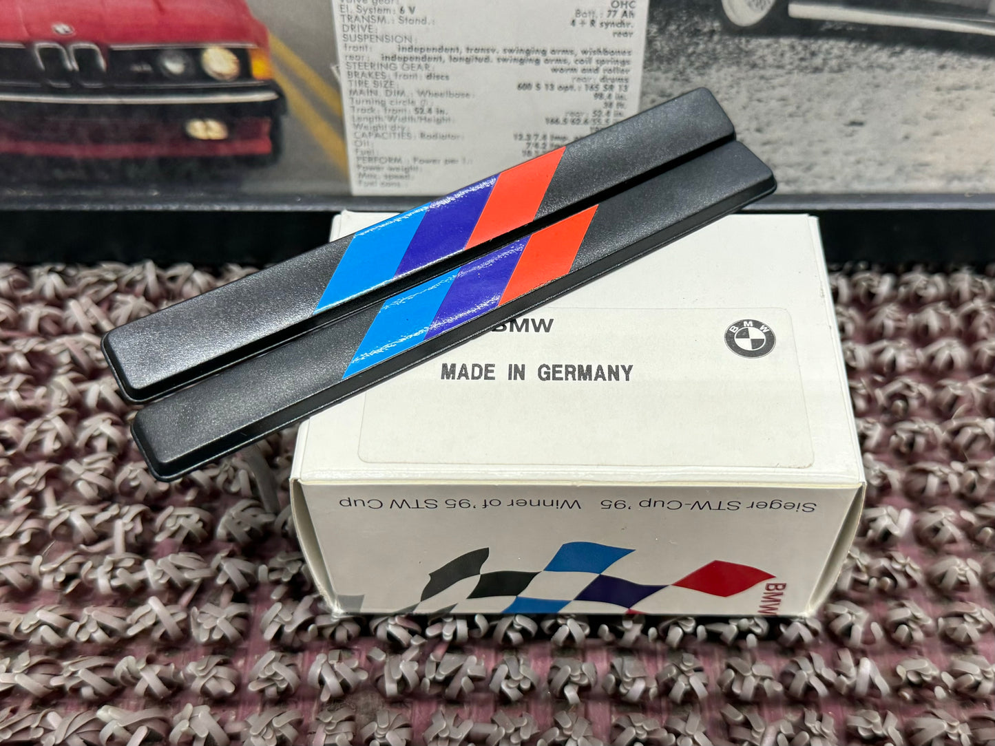 BMW E28 Seat Emblems