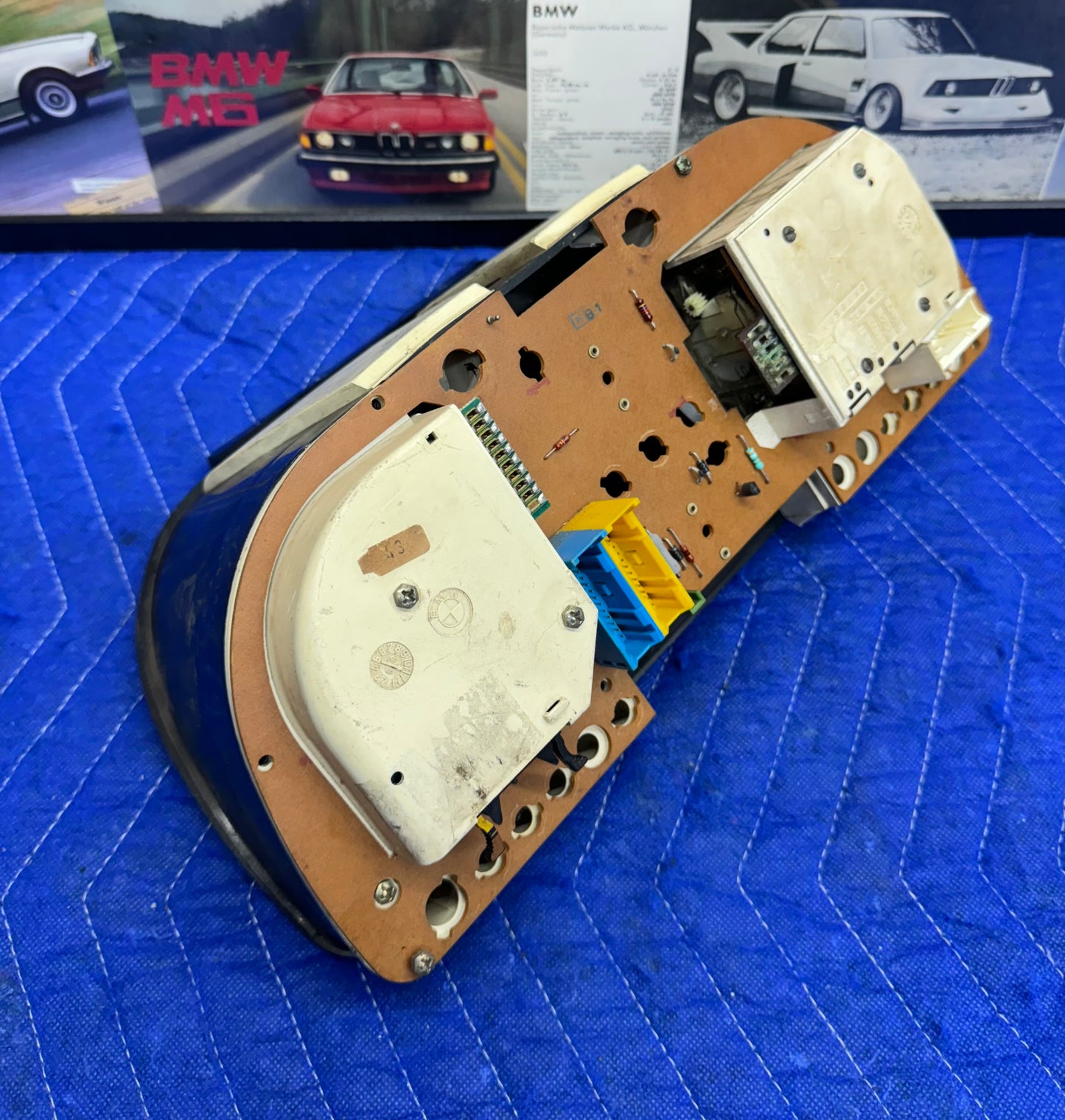 BMW E28 Euro 1981 528e Instrument Cluster - For Parts
