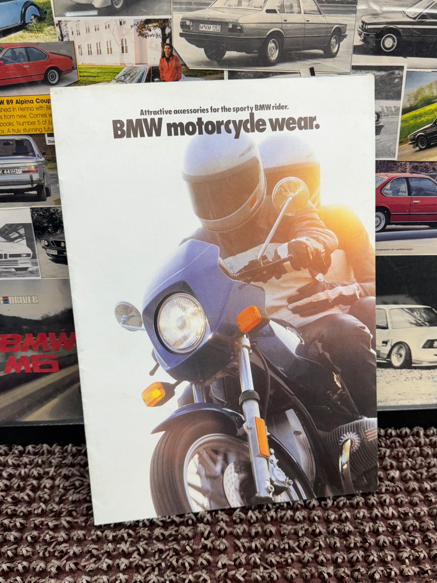 BMW Motorcycle Wear 1981 Booklet