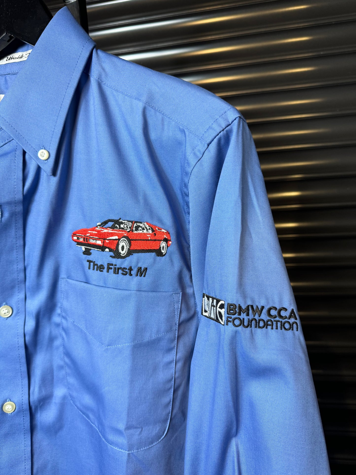 Vintage BMW M1 CCA Longsleeve Button Up Shirt NWT - Small