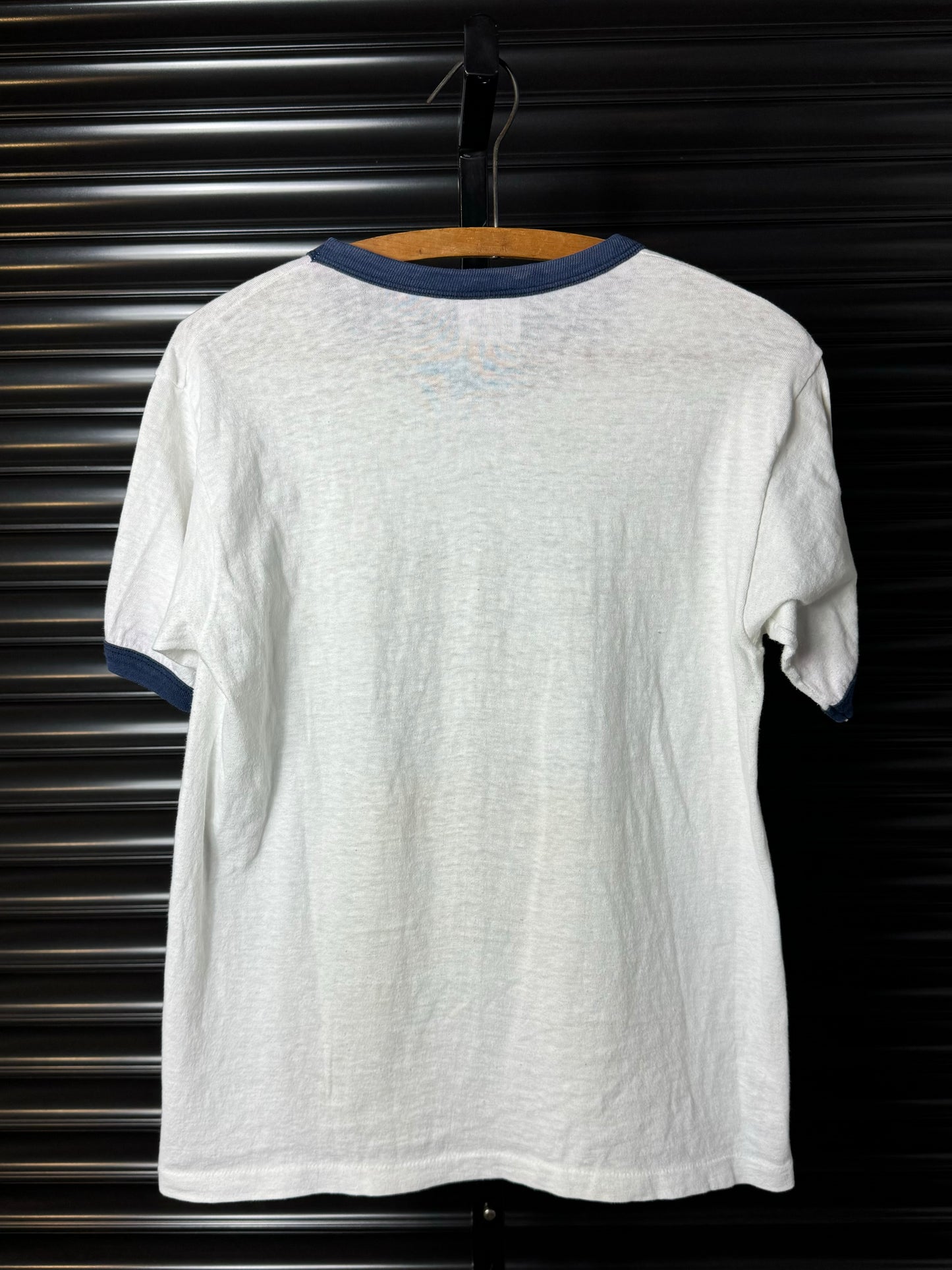Vintage 80’s BMW 1936 R5 Motorcycle Ringer Tee - Medium