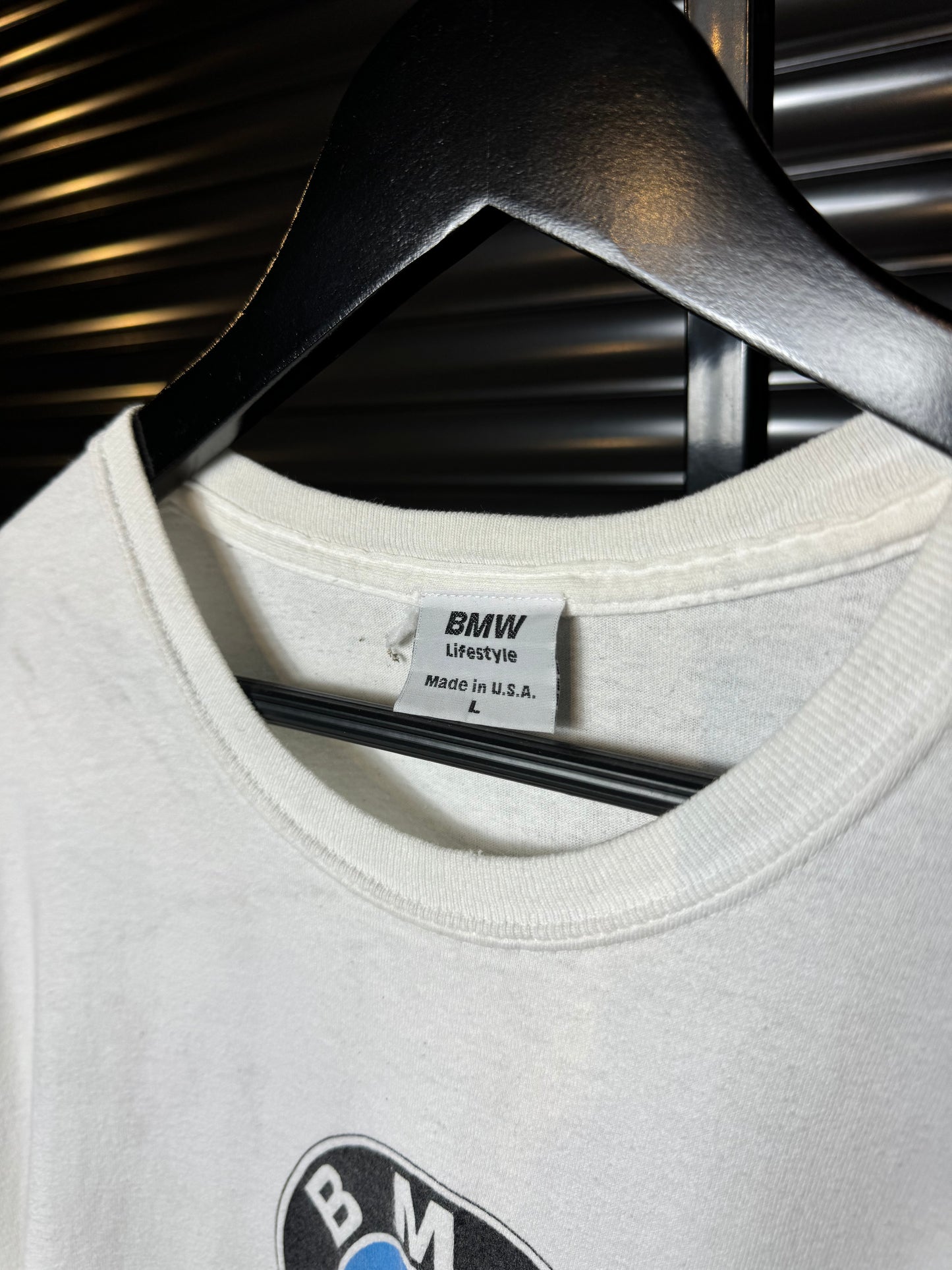 Vintage BMW Lifestyle Classic Logo Tee - Large
