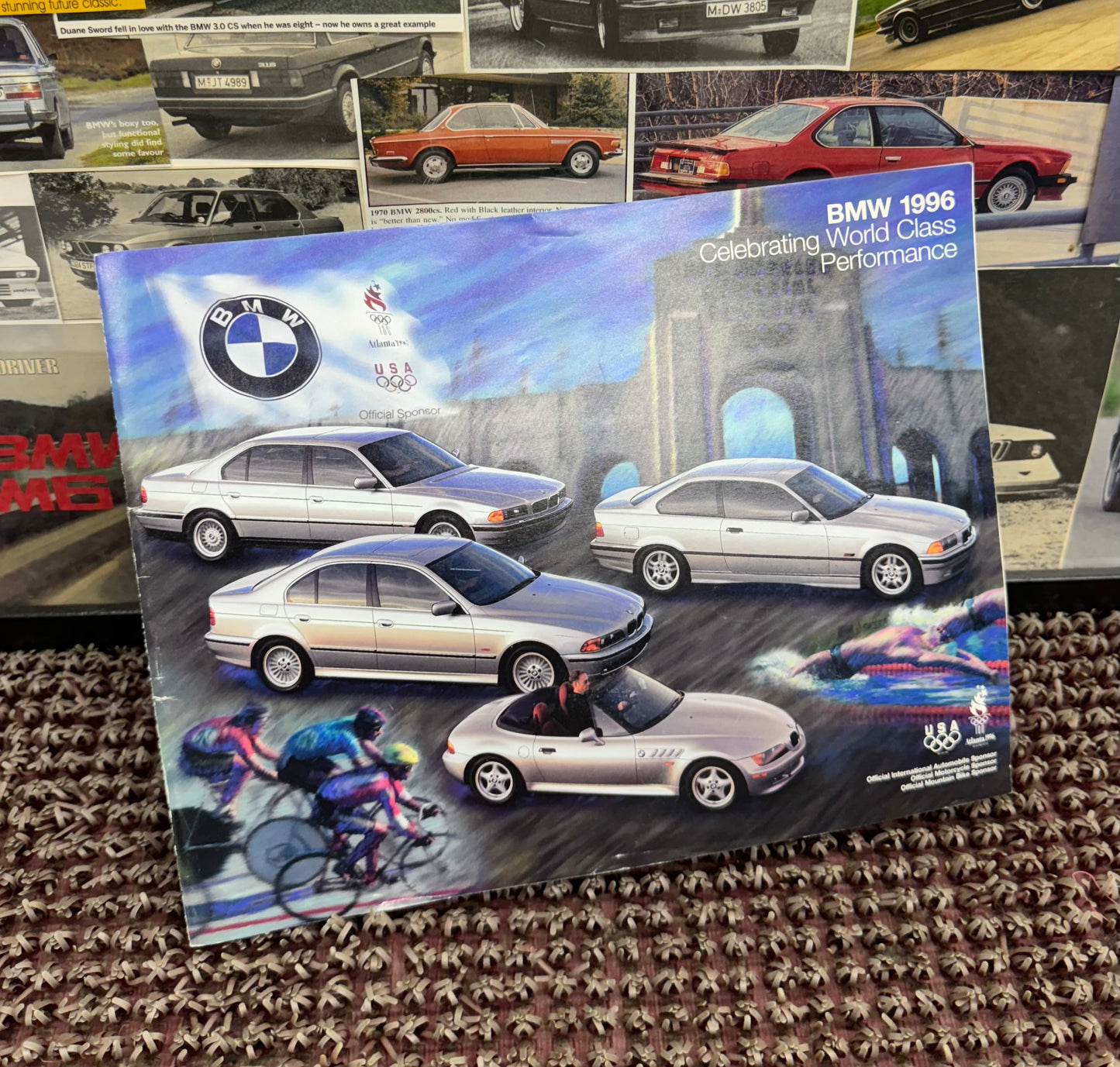 BMW 1996 Atlanta Olympics Booklet