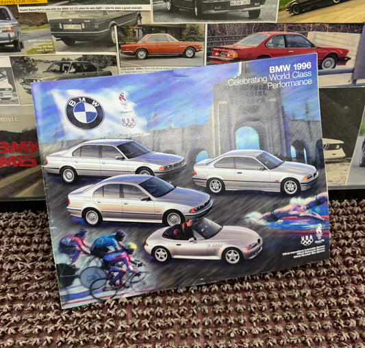 BMW 1996 Atlanta Olympics Booklet