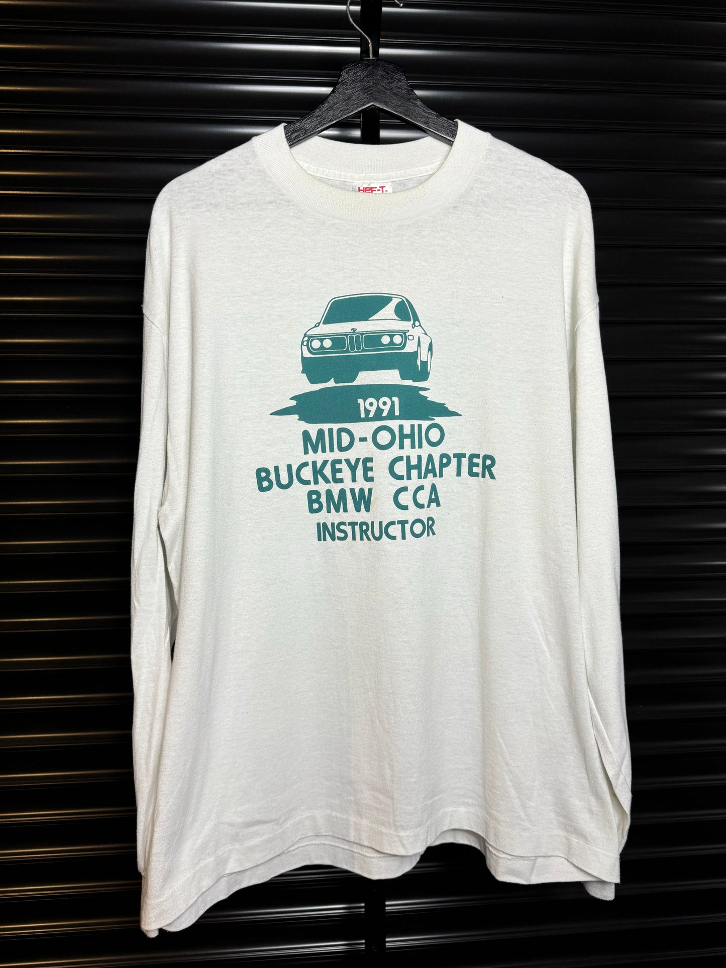 Vintage 90's E9 Mid-Ohio 1991 Long-sleeve Tee - XXL