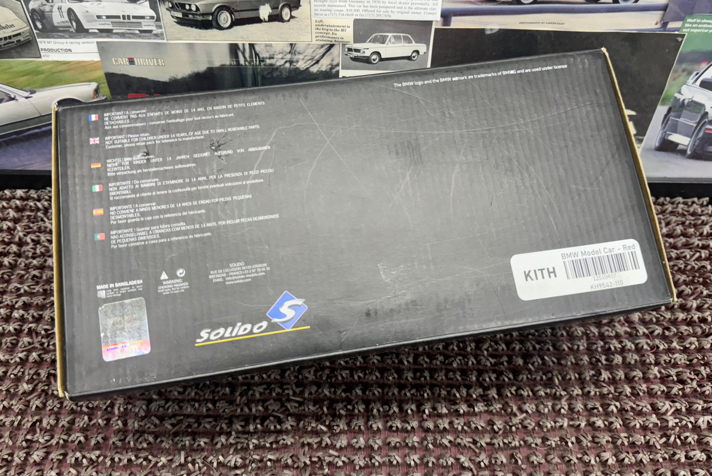 BMW E30 M3 Kith Diecast Replica 2020 1:18 Scale