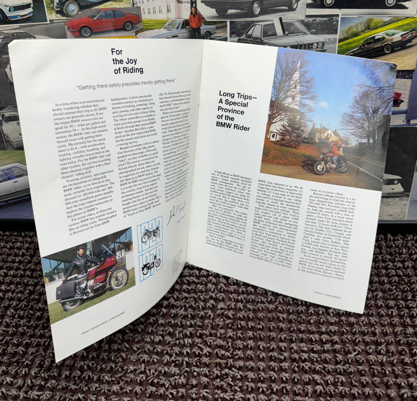 BMW Motorcycle Journal Spring 1979 Booklet
