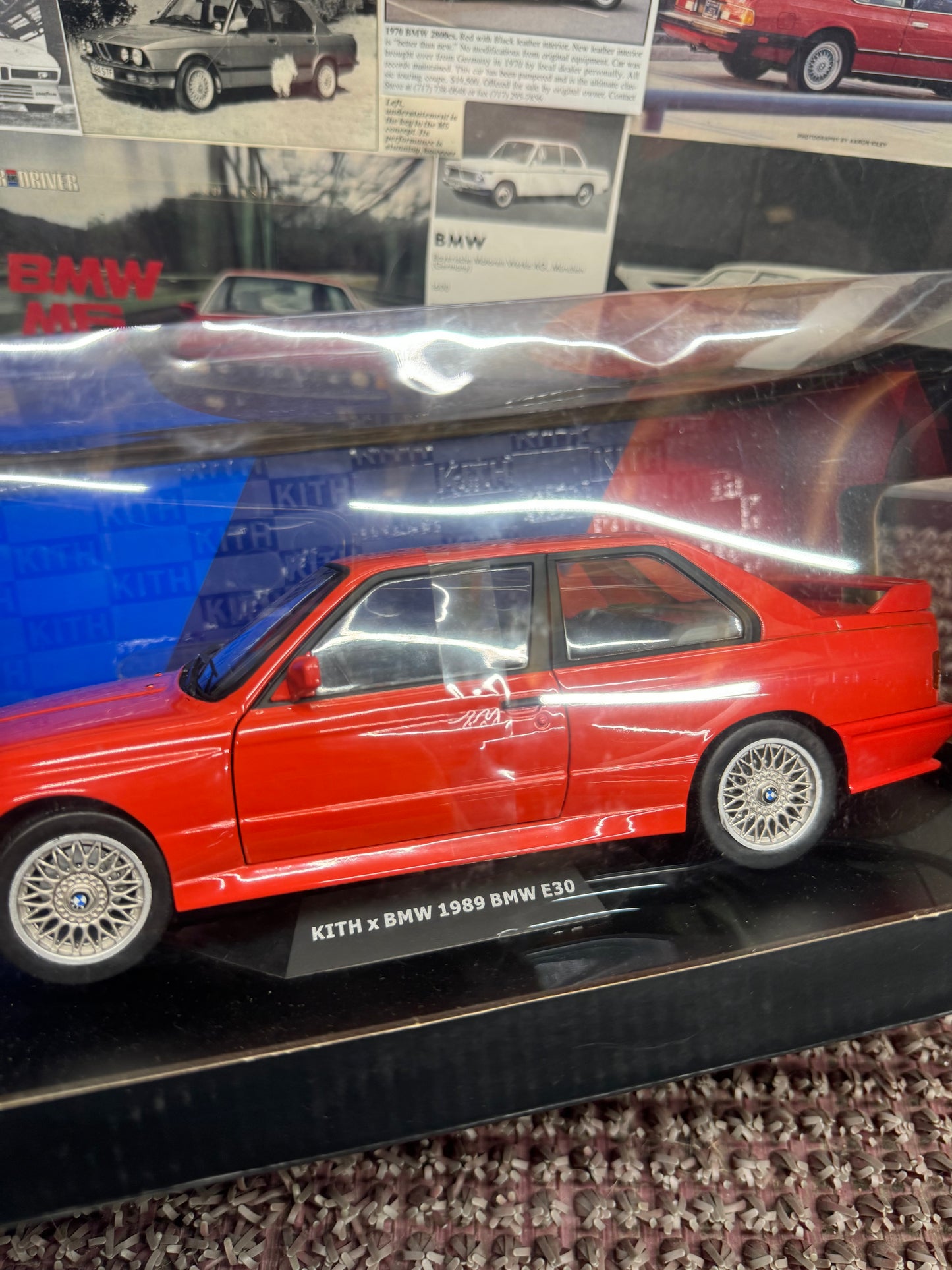 BMW E30 M3 Kith Diecast Replica 2020 1:18 Scale