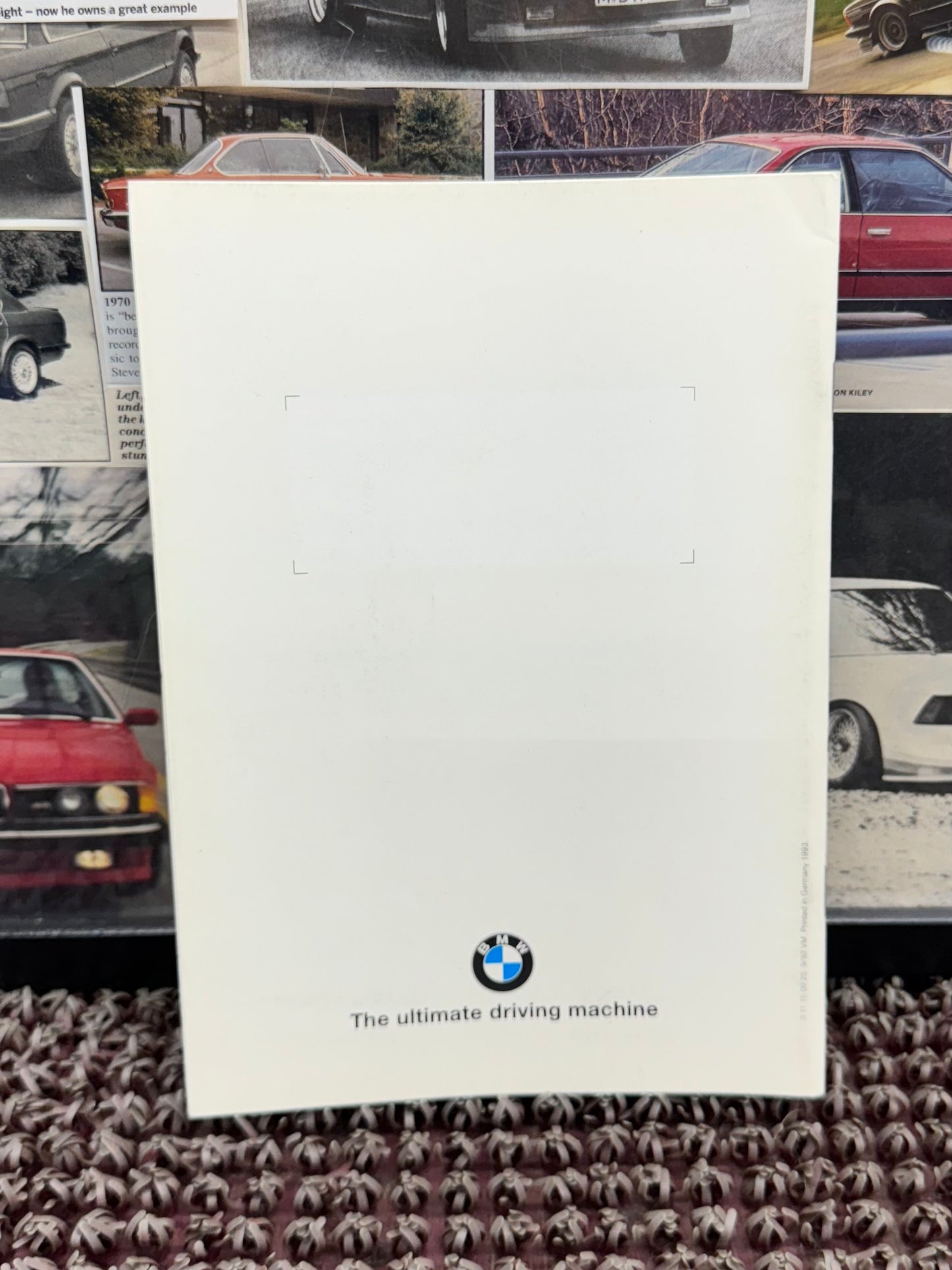 BMW 1994 Booklet