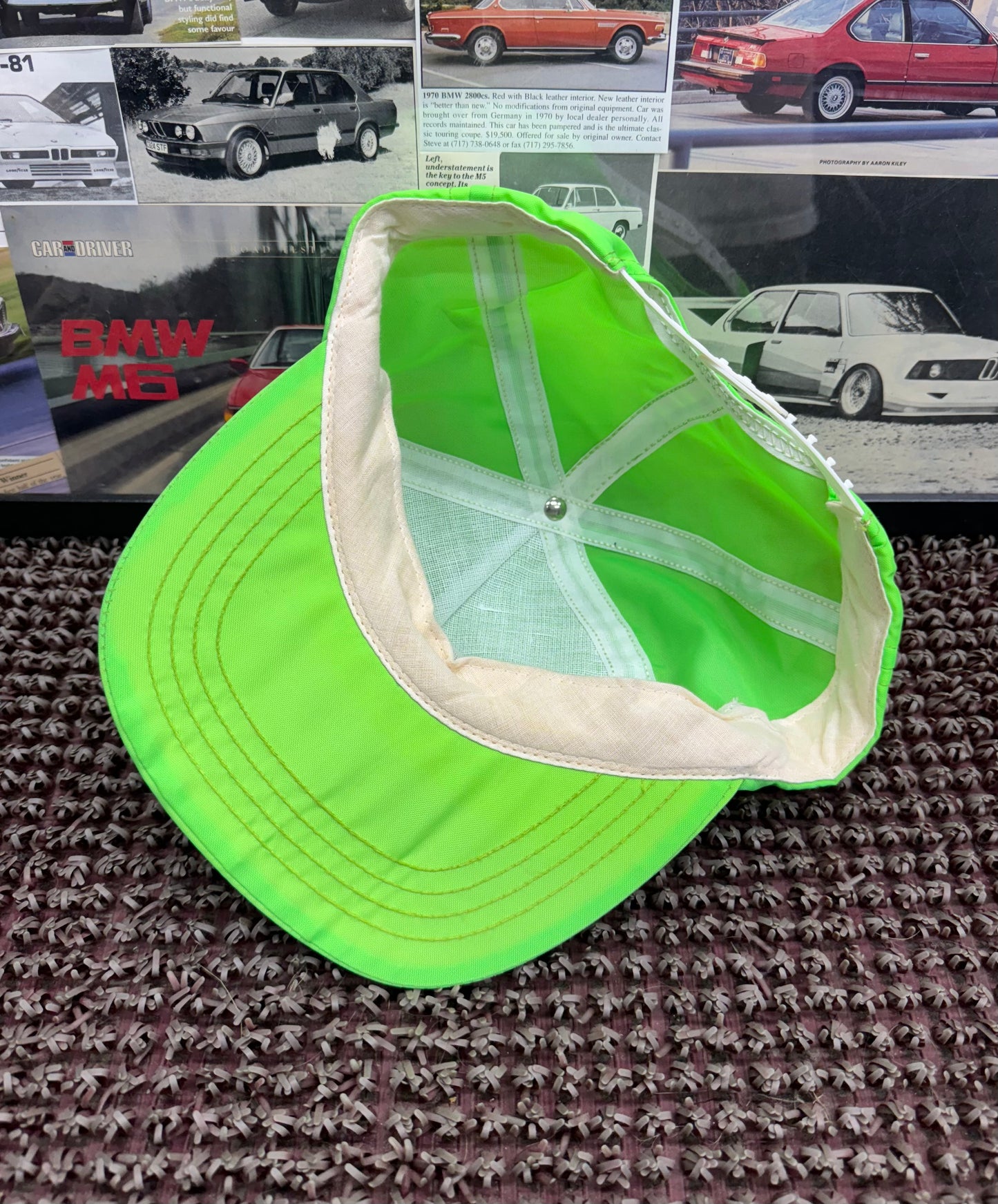 Vintage BMW Roundel Green Hat