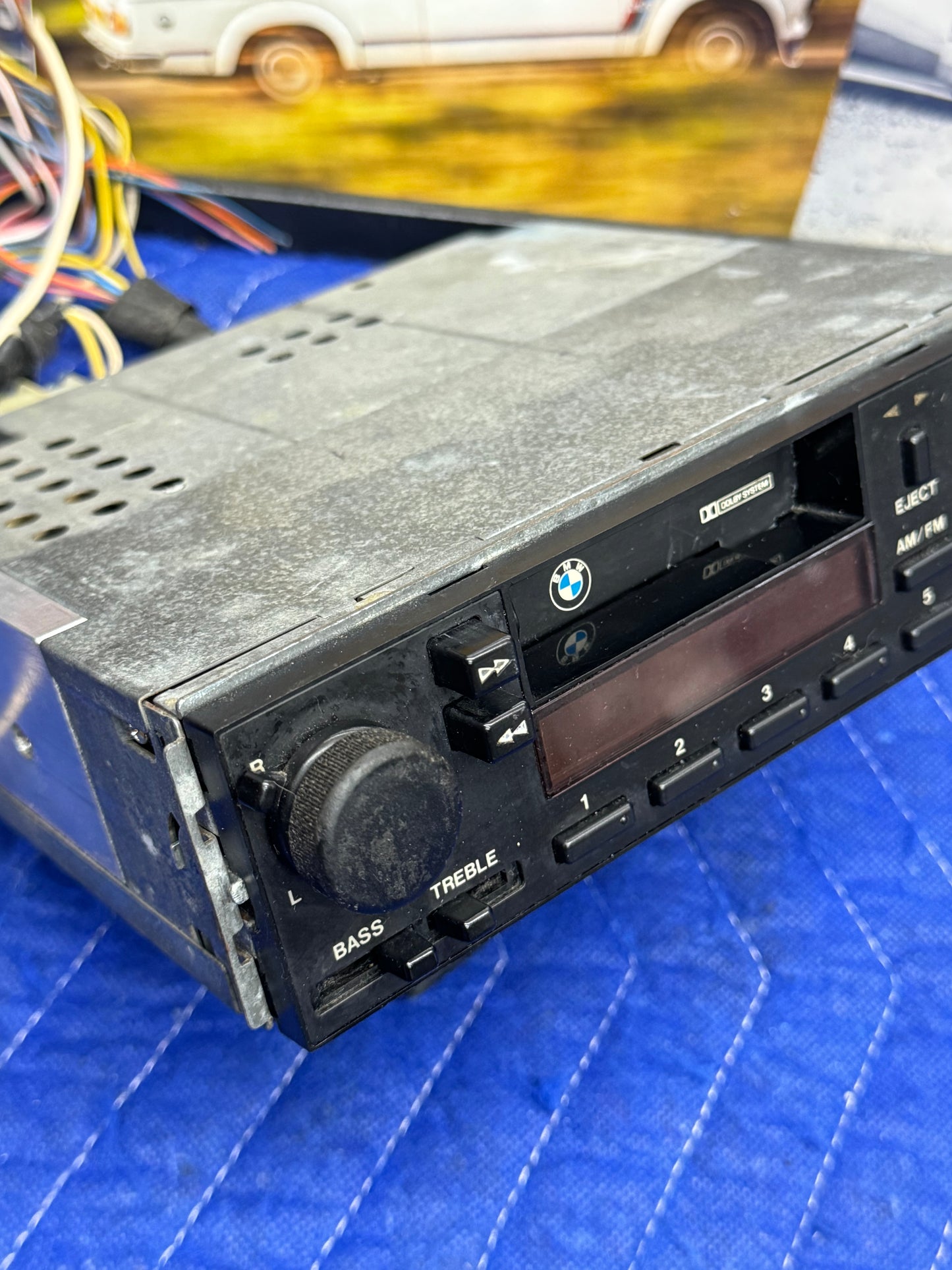 BMW E30 ALPINE CM5804 Head Unit Radio Stereo