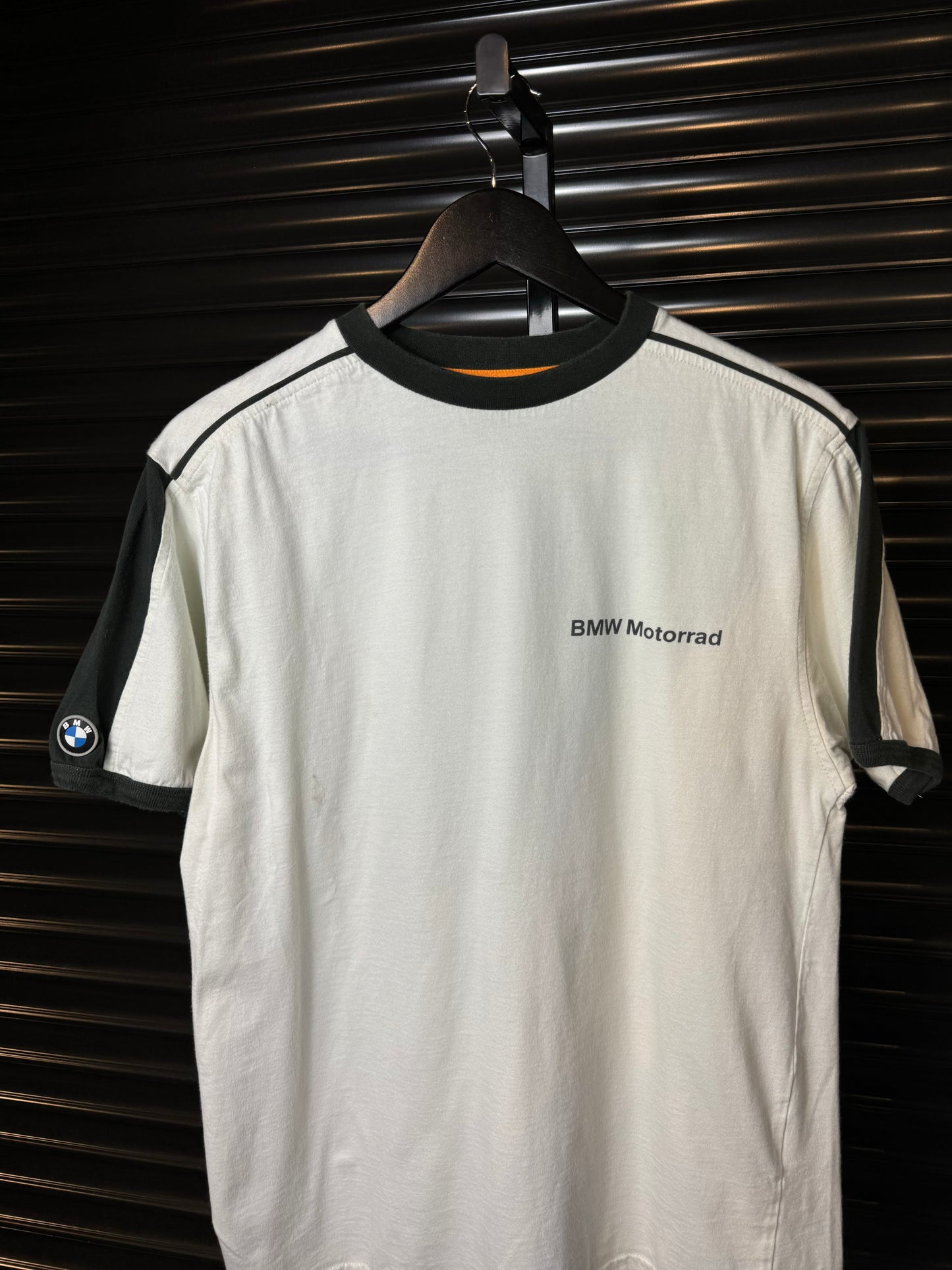 Vintage BMW Motorrad Chest Spell-out Tee - Medium