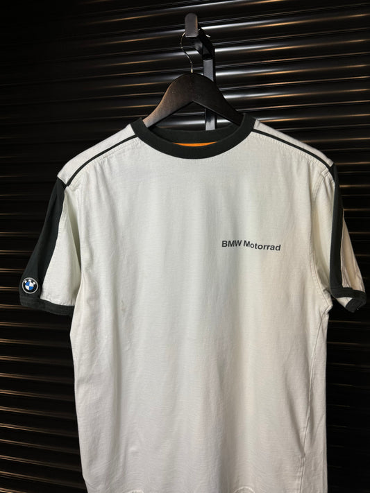 Vintage BMW Motorrad Chest Spell-out Tee - Medium