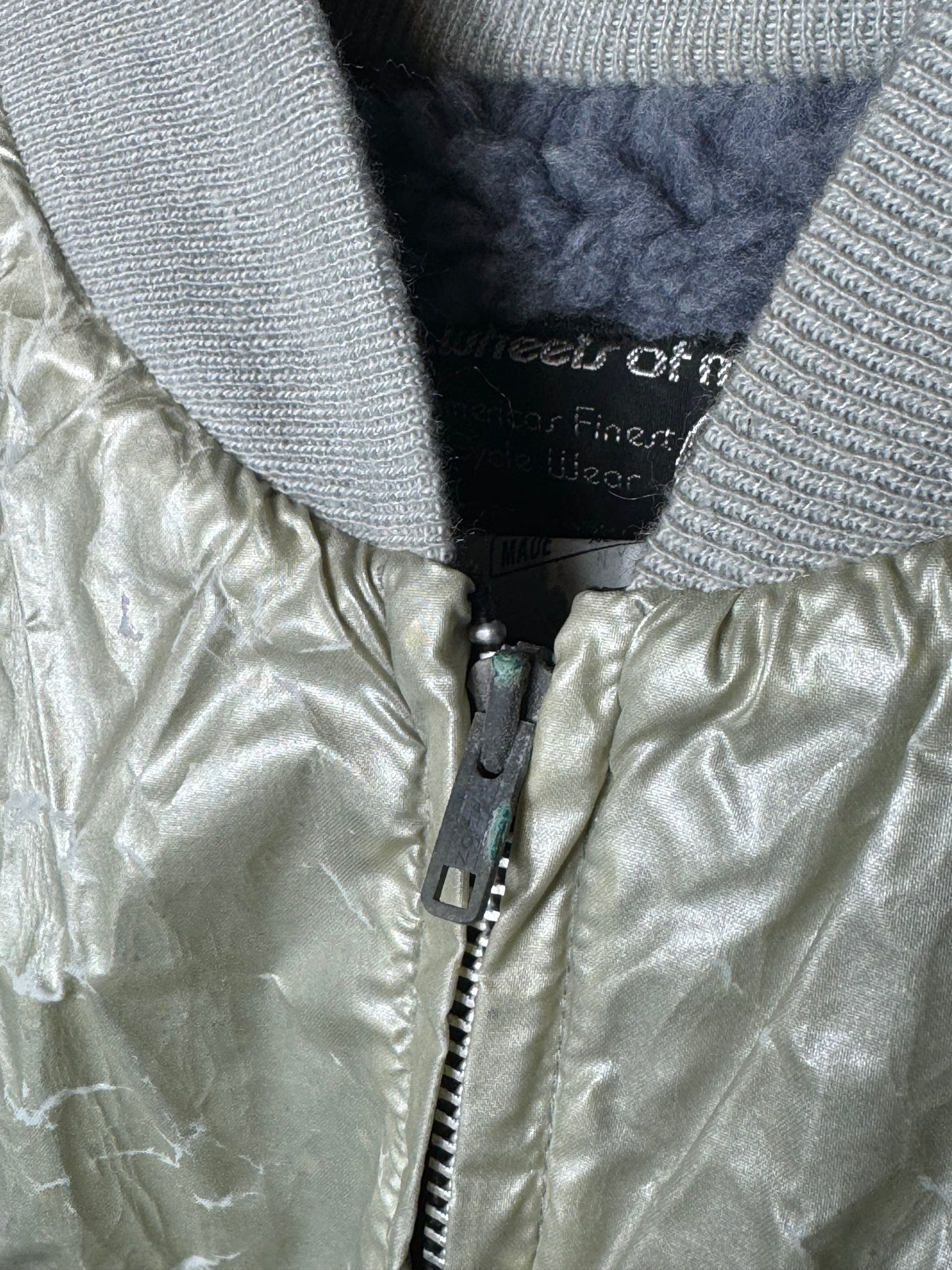 80’s BMW Sherpa Lined Logo Vest - XL