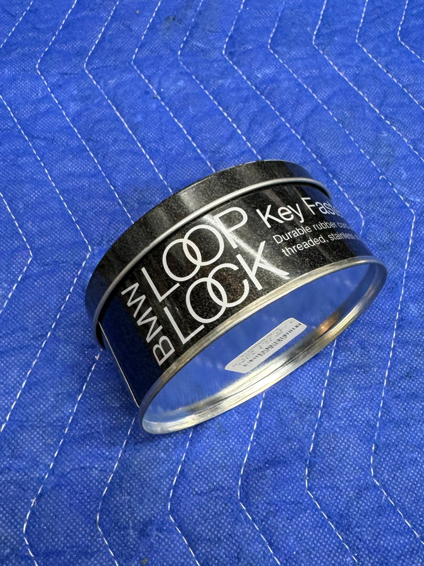 BMW Loop Lock Key Fastener Accessory Keychain