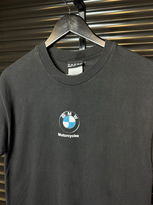 Vintage BMW Motorcycles Black Quote Tee - Medium