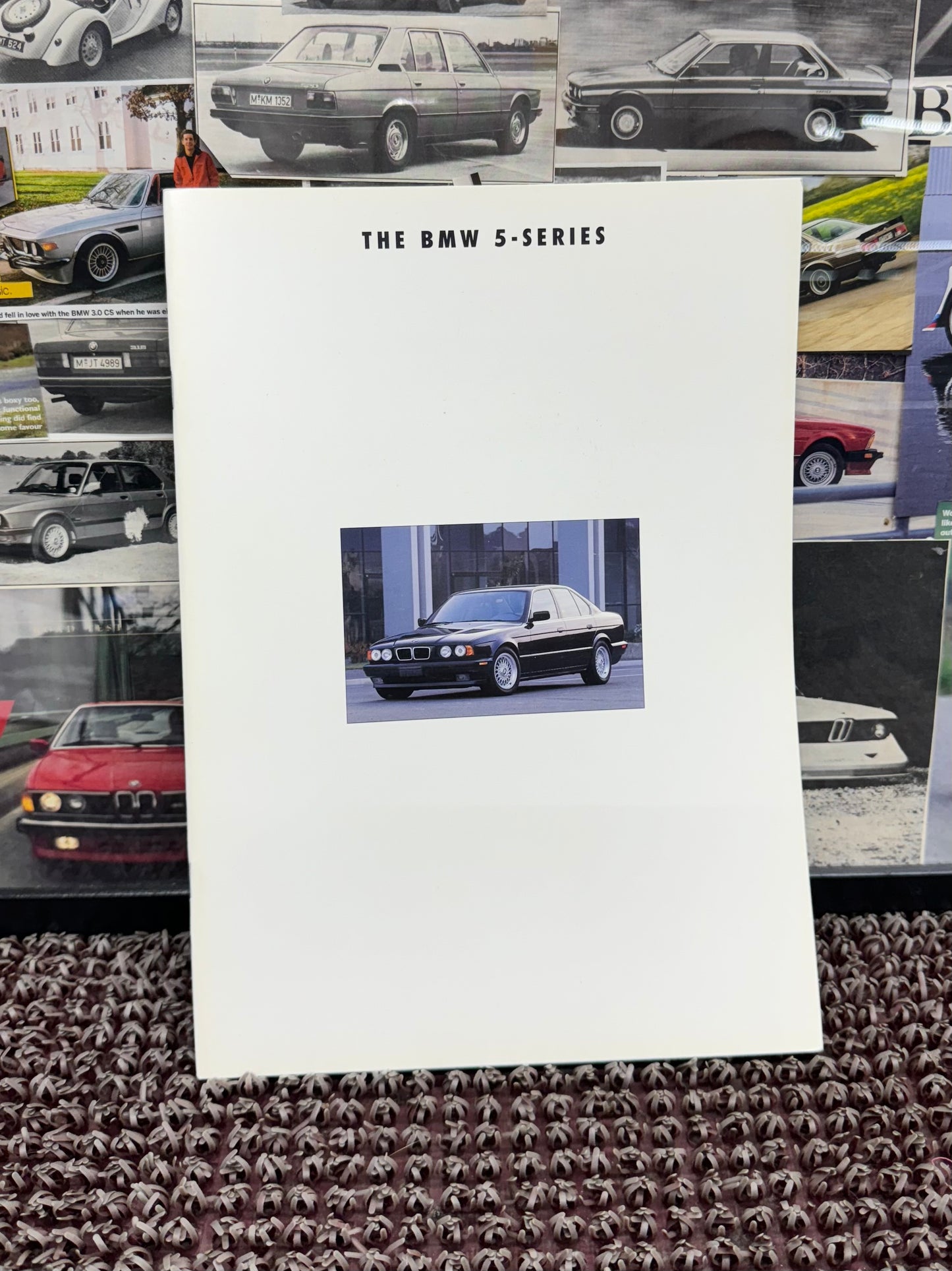 BMW E34 5-Series 1993 Booklet