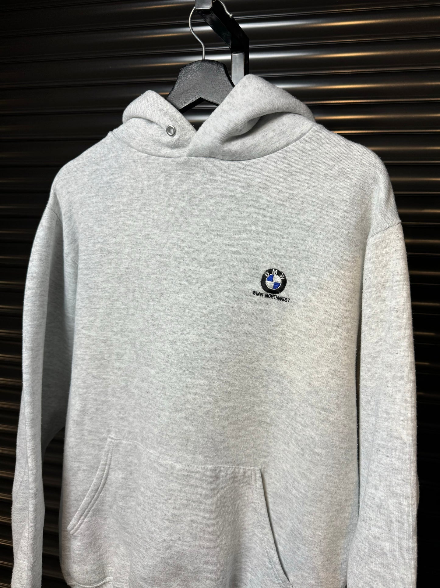 90’s BMW Northwest Embroidered Roundel Hoodie - Medium
