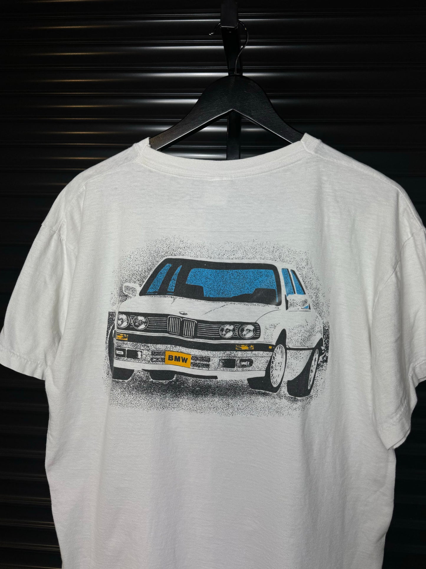 Vintage 90’s BMW E30 3-Series Coupe Sketch Tee - XL