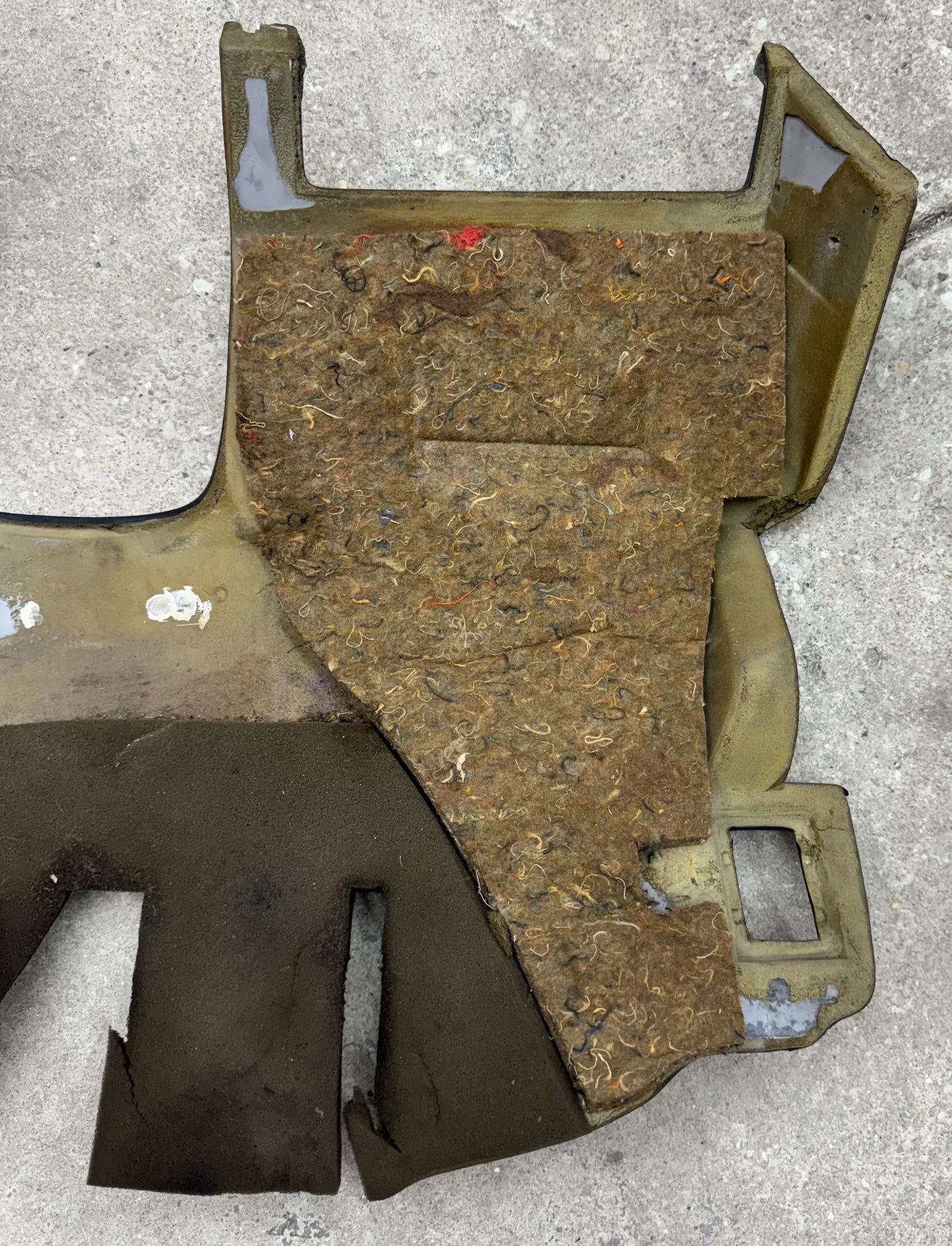 BMW E28 Anthracite Under Dash Kick Panel Cover