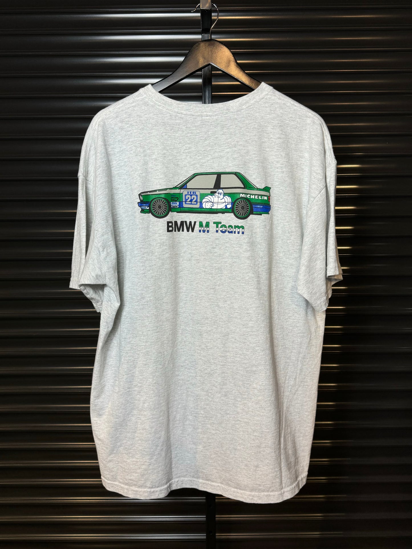 BMW E30 M3 DTM #22 Michelin Grey Tee - XL