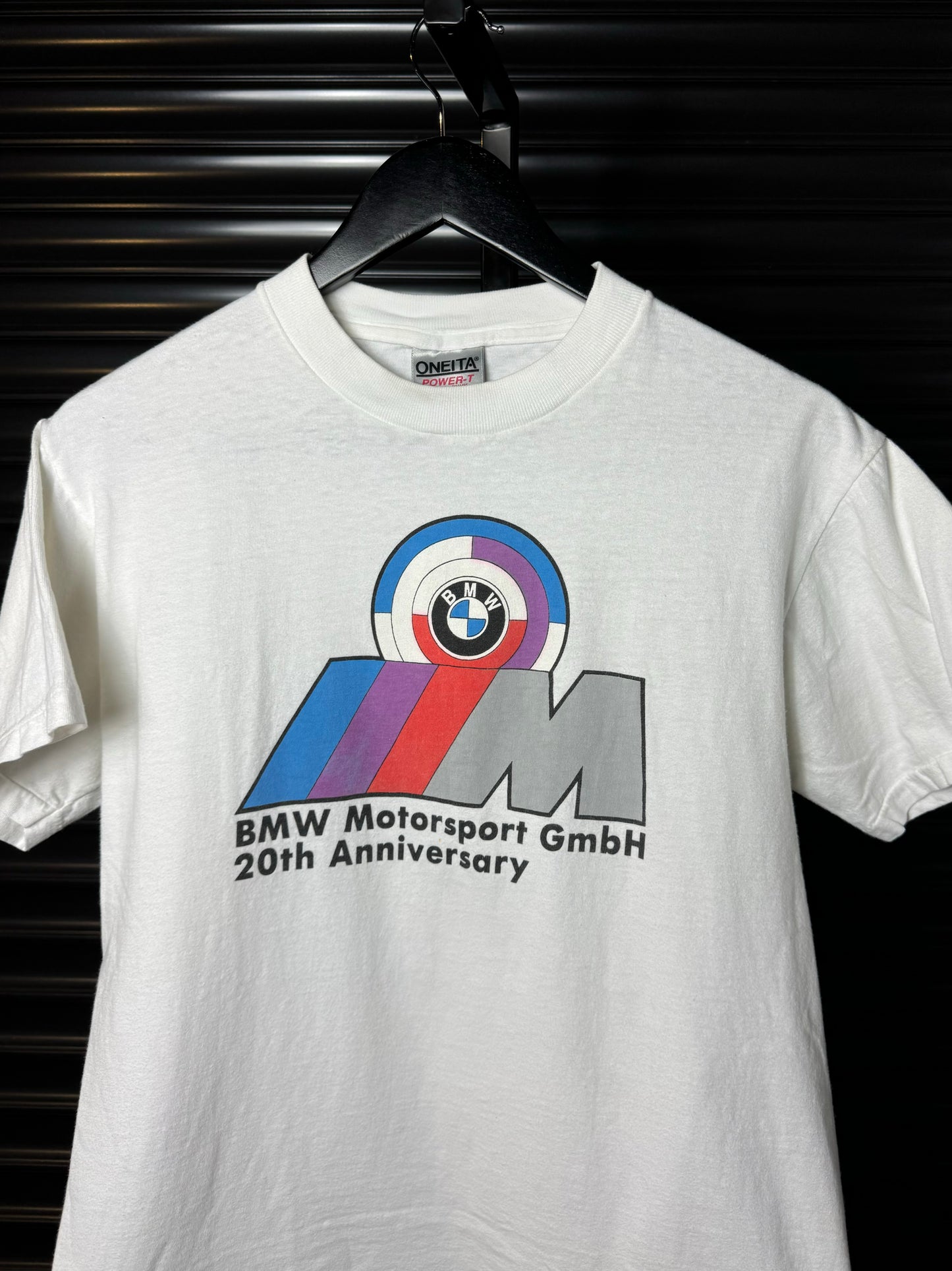 Vintage BMW Motorsport 20th Ann. Tee - Medium