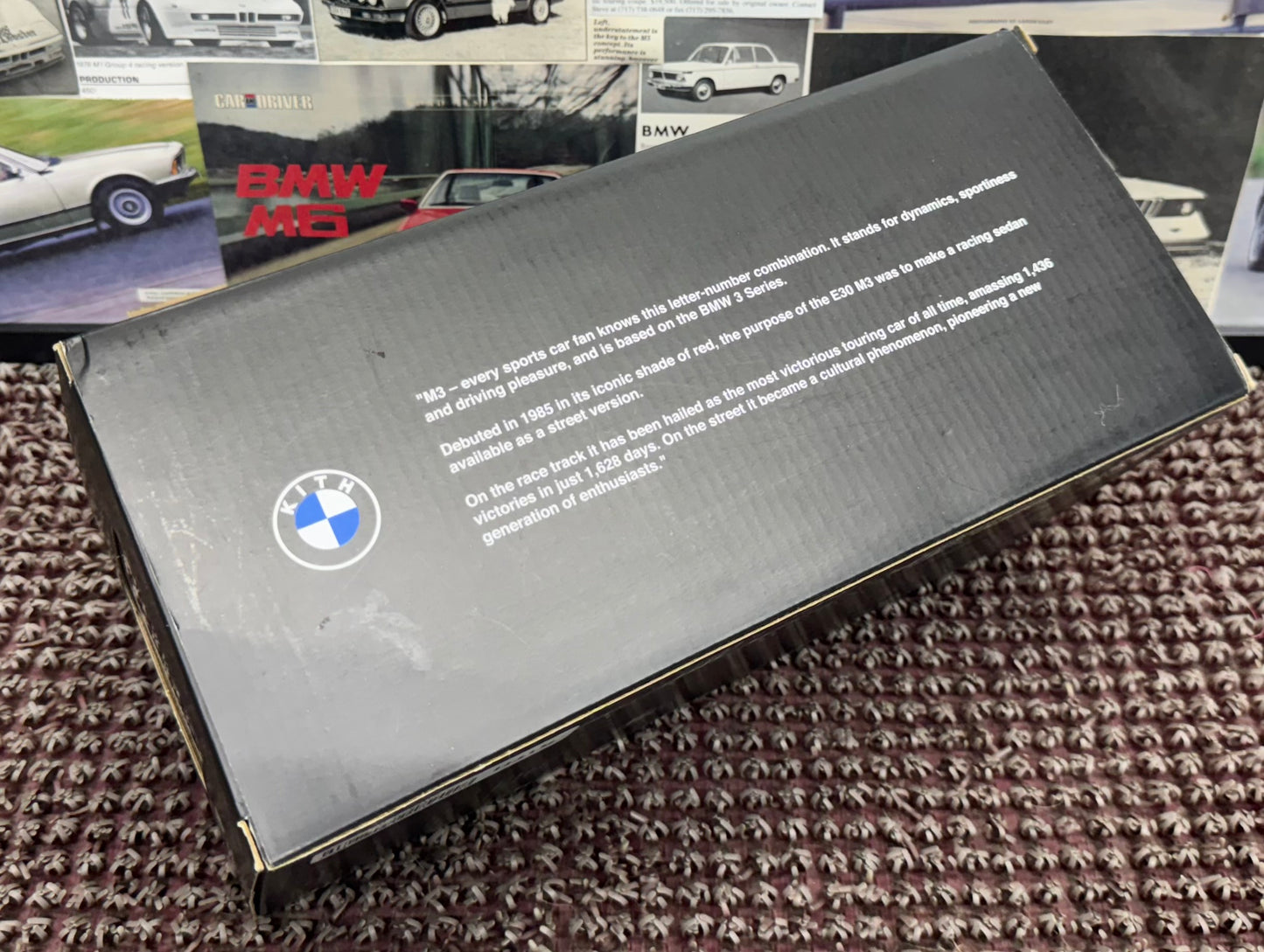 BMW E30 M3 Kith Diecast Replica 2020 1:18 Scale