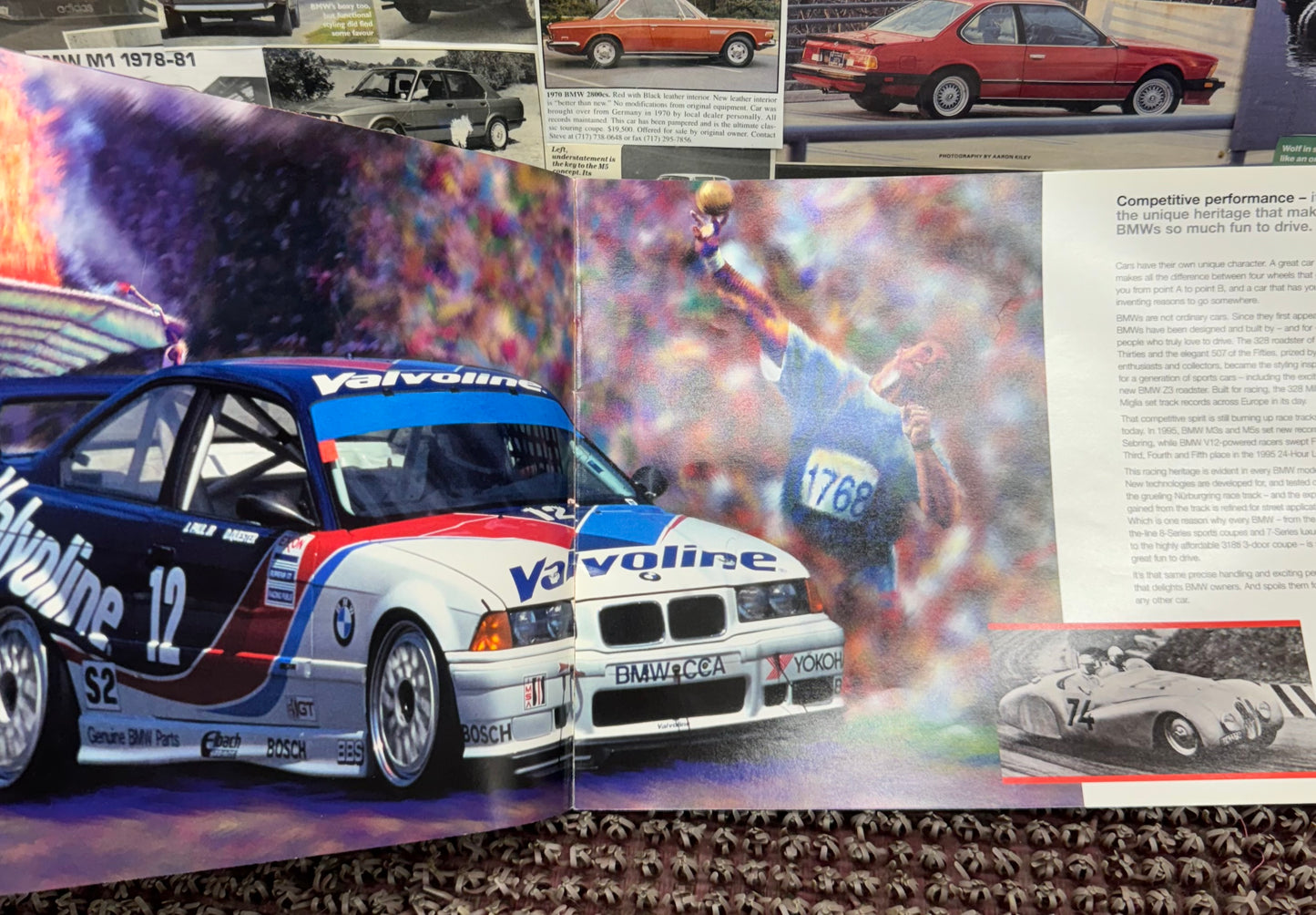 BMW 1996 Atlanta Olympics Booklet