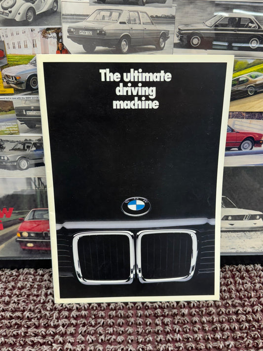 BMW “The ultimate driving machine” Booklet #1