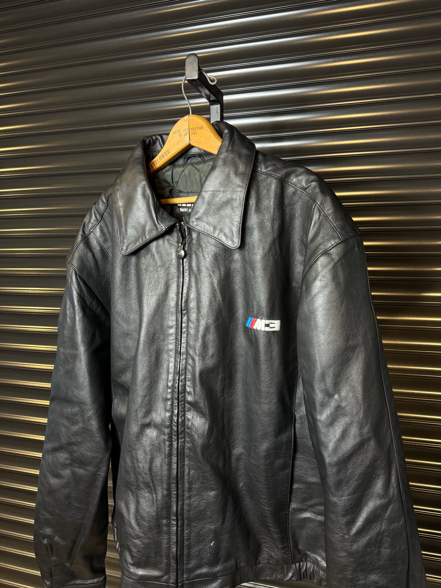 Vintage BMW Lifestyle M3 Leather Jacket - XL
