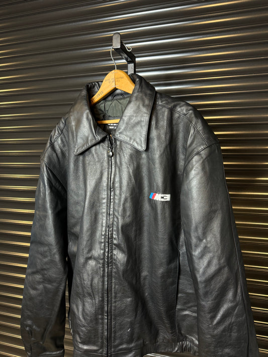 Vintage BMW Lifestyle M3 Leather Jacket - XL