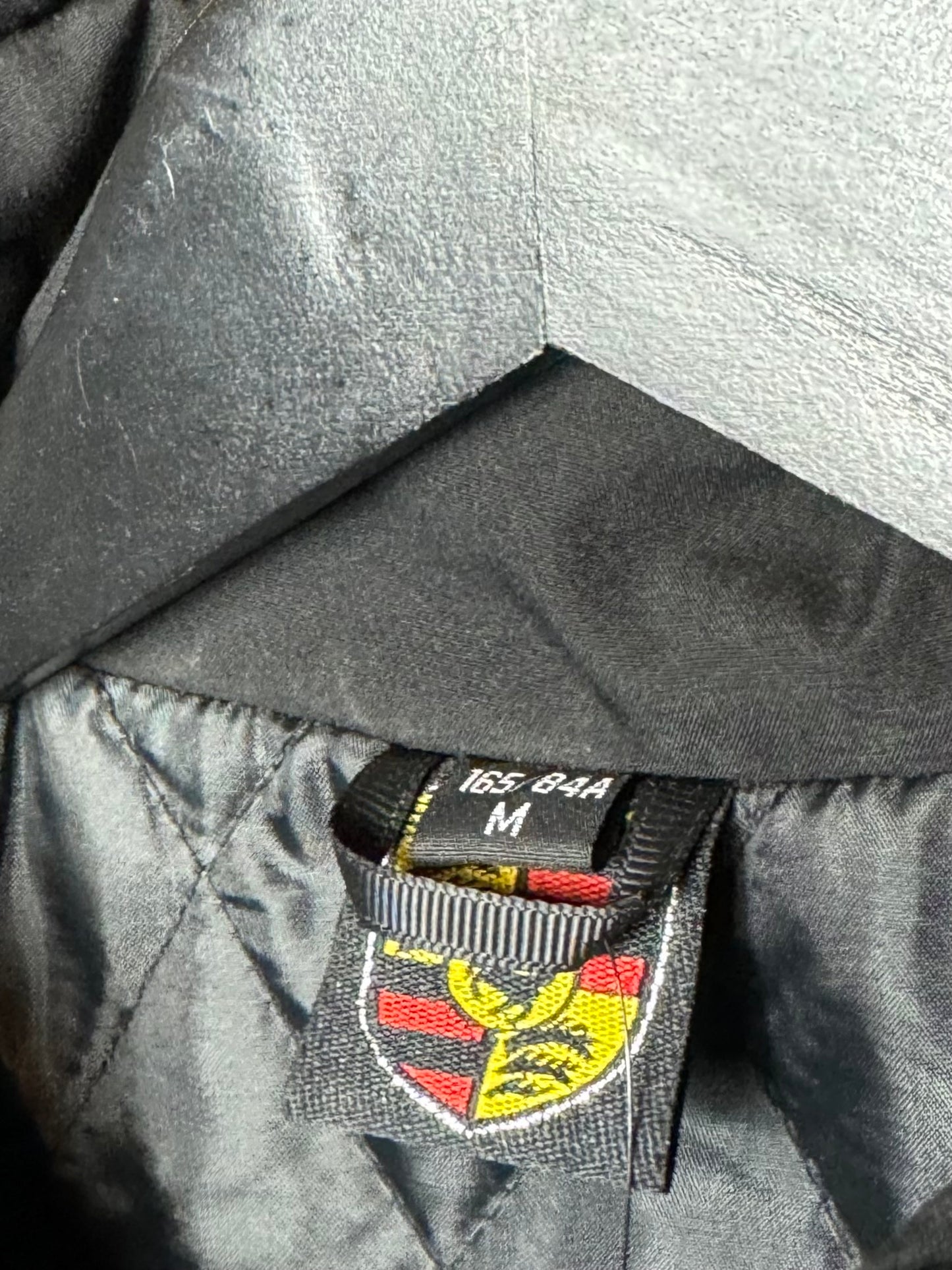 Vintage Porsche Embroidered Logo Racing Jacket - Medium