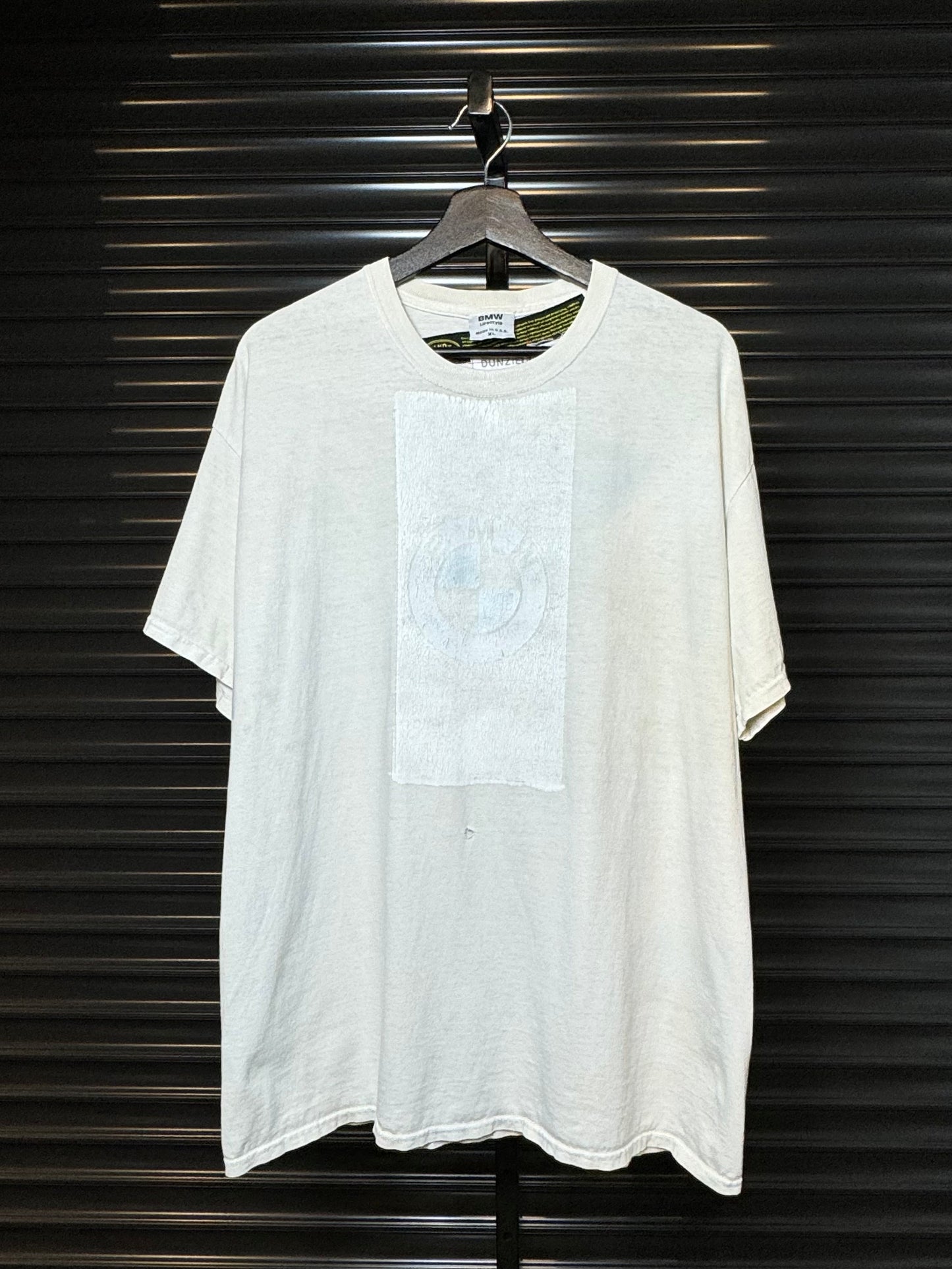 Vintage BMW Tonal Cream Art Tee - XL